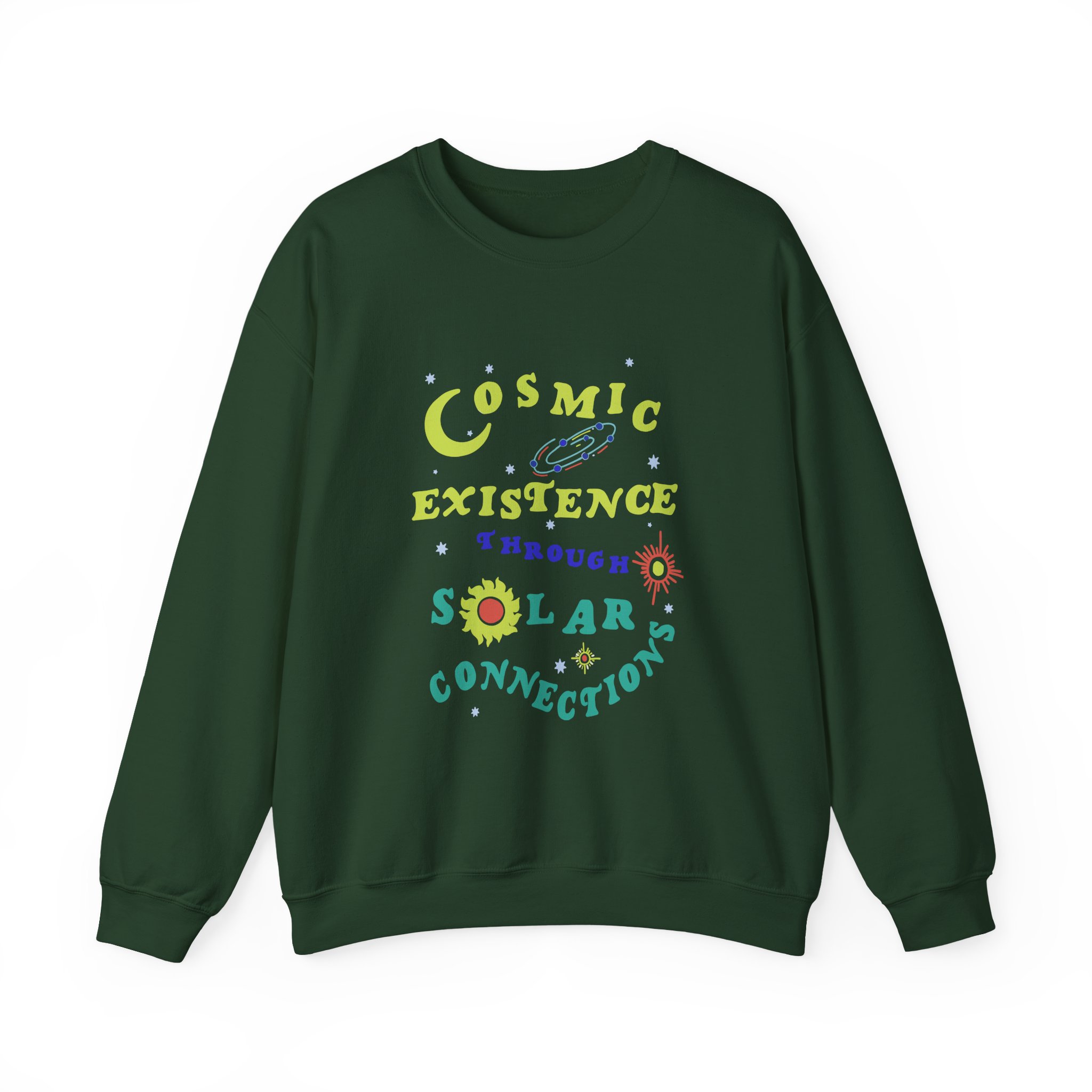 Calvin Harris Cosmic Existence Unisex Heavy Blend™ Crewneck Sweatshirt - Image 5