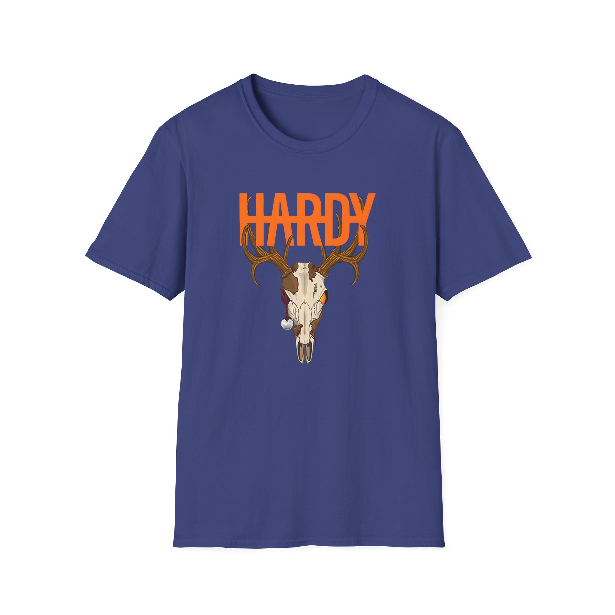 Hd Deer Skull Unisex Softstyle T-Shirt - Image 21