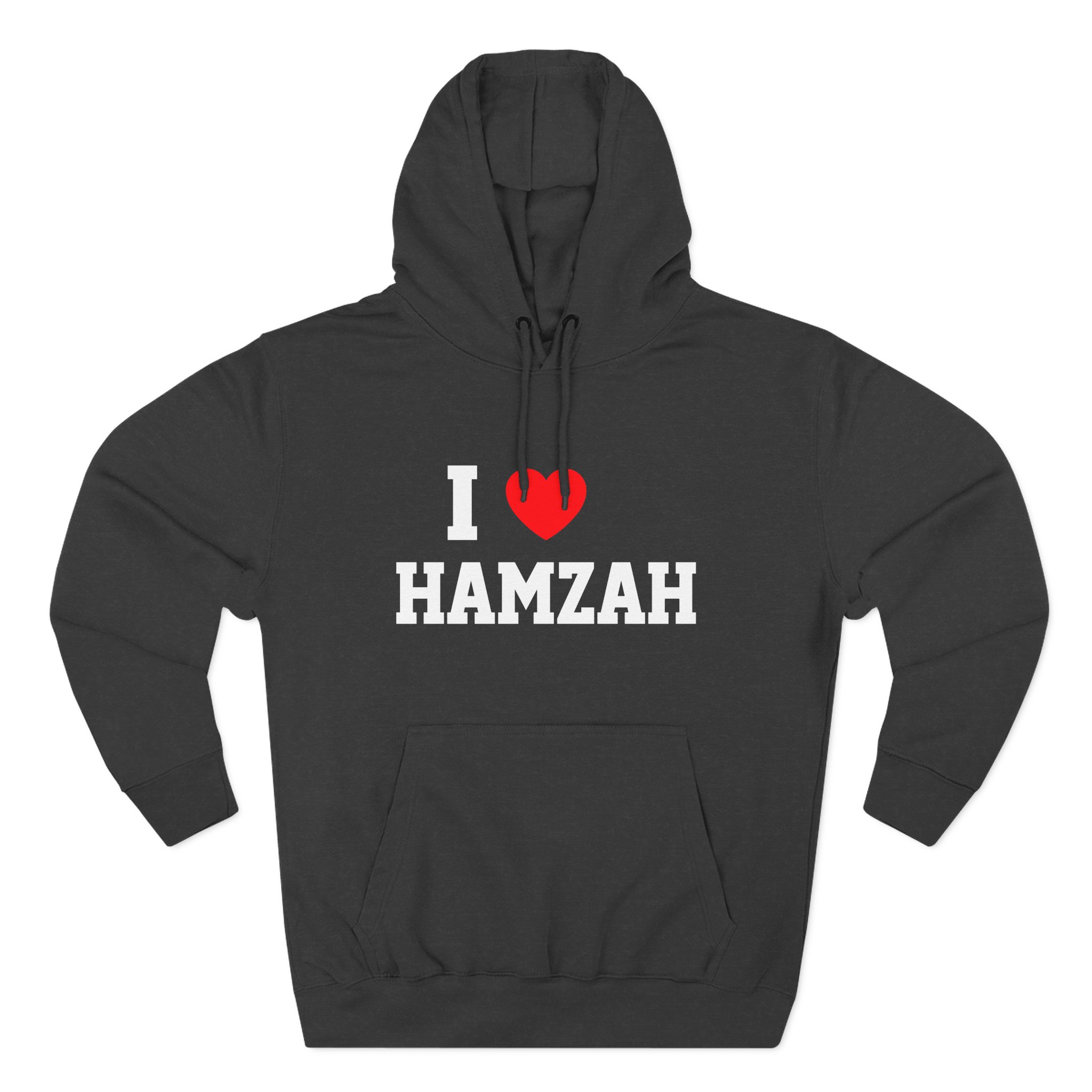 Hamza Love Three-panel Fleece Hoodie - Image 3