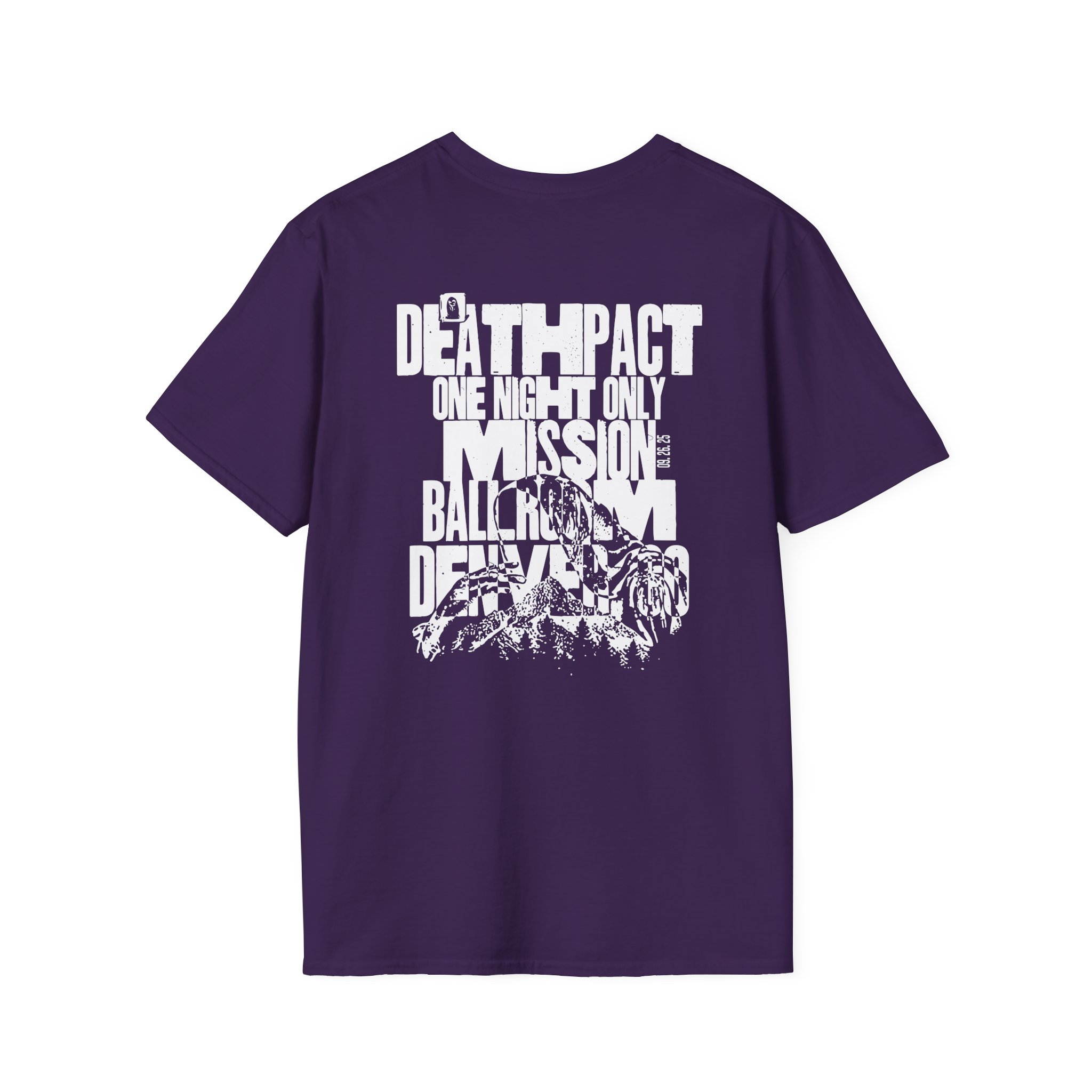 Deathpact Mission Ballroom Unisex Softstyle T-shirt - Image 20