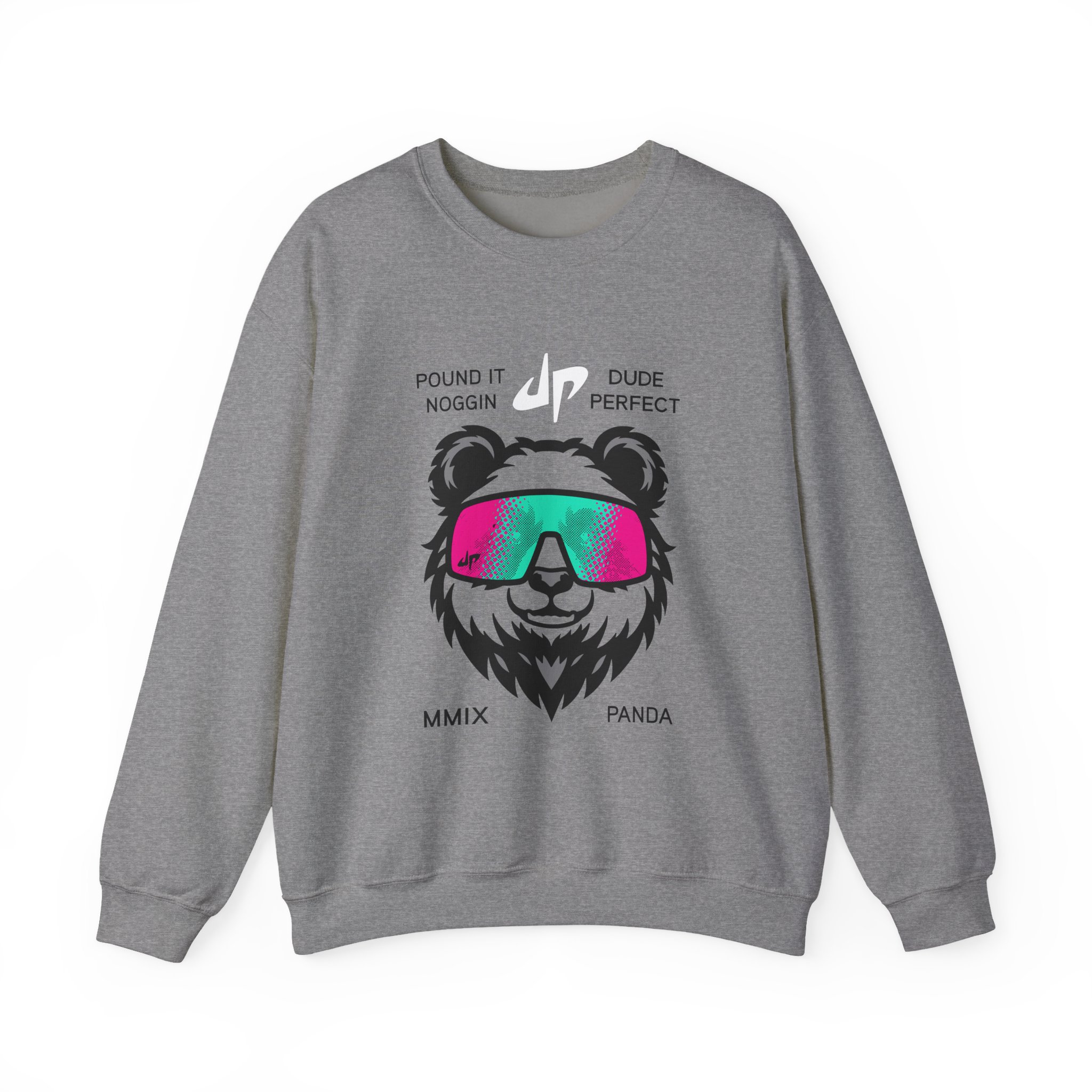 Dude Perfect Drippy Panda Unisex Heavy Blend™ Crewneck Sweatshirt - Image 5