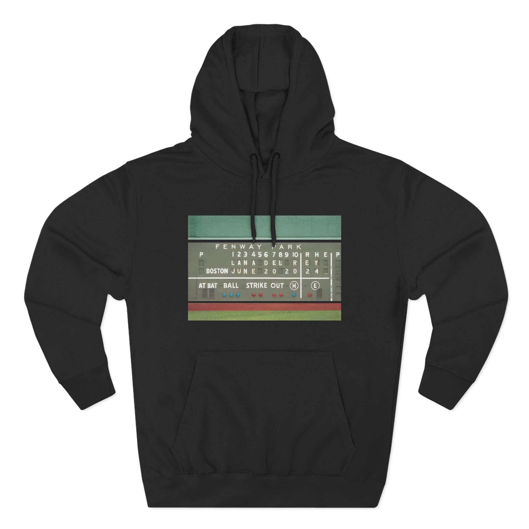 Lanadelrey Three-Panel Fleece Hoodie