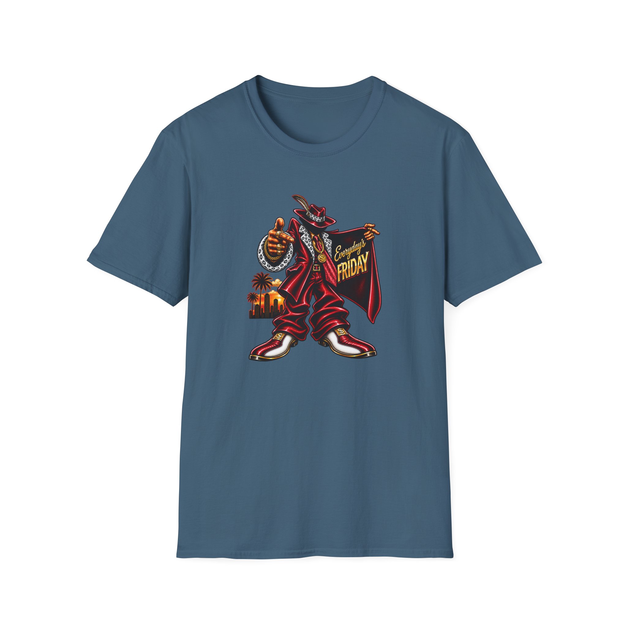 Ice Cube Pimp Unisex Softstyle T-Shirt - Image 15