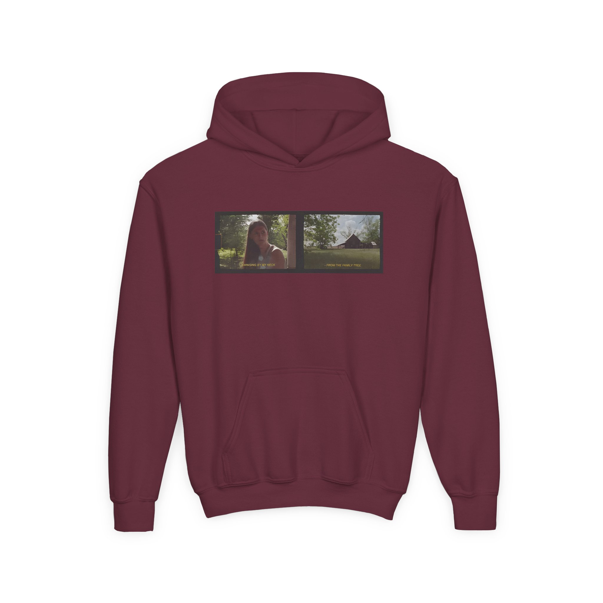Youth Ethel Cain Family Tree Film Still Nebraska Heavy Blend Hooded Sweatshirt