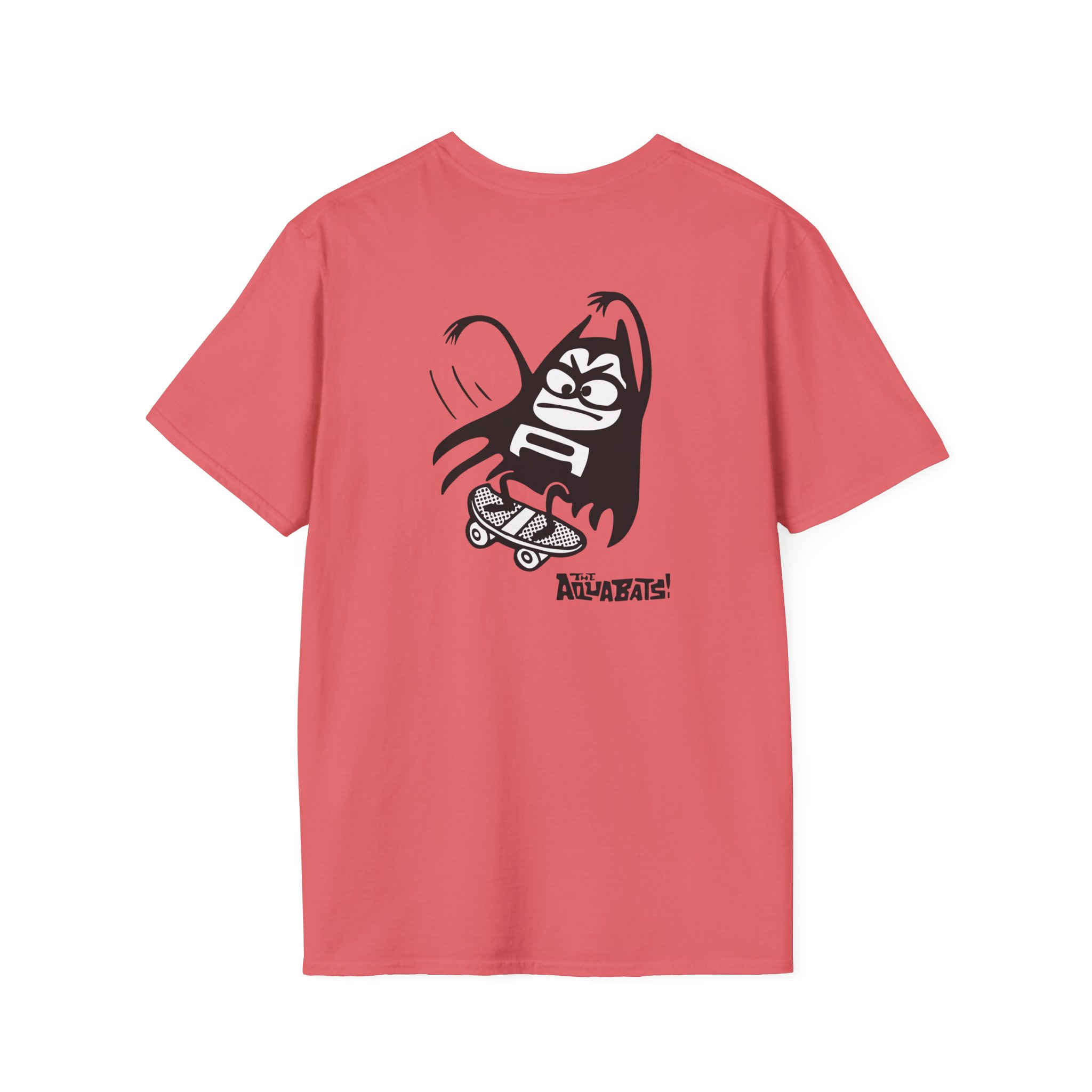 The Aquabats Lil Bat Skateboard Unisex Softstyle T-Shirt - Image 4