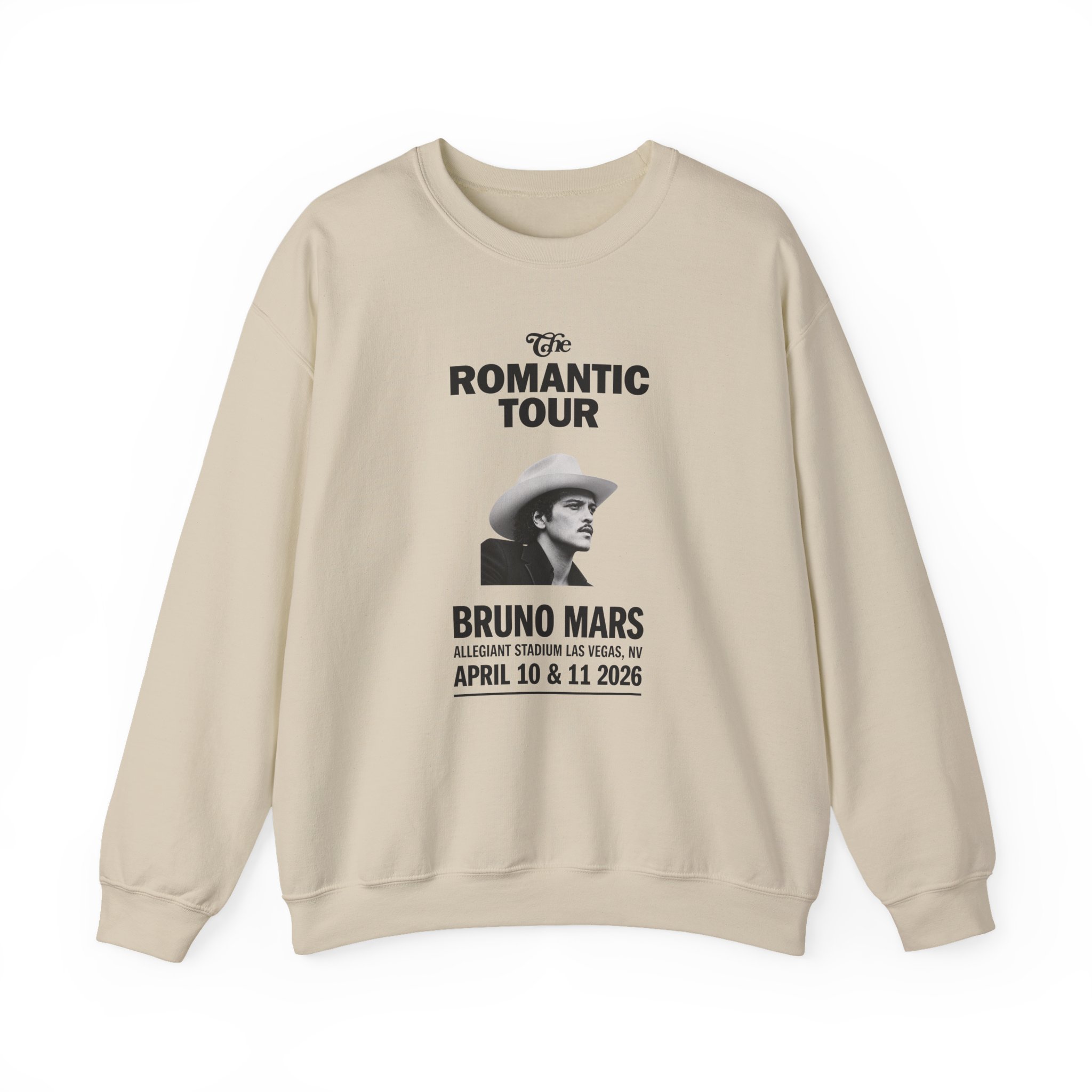Bruno Mars Las Vegas the Romantic Unisex Heavy Blend™ Crewneck Sweatshirt - Image 7