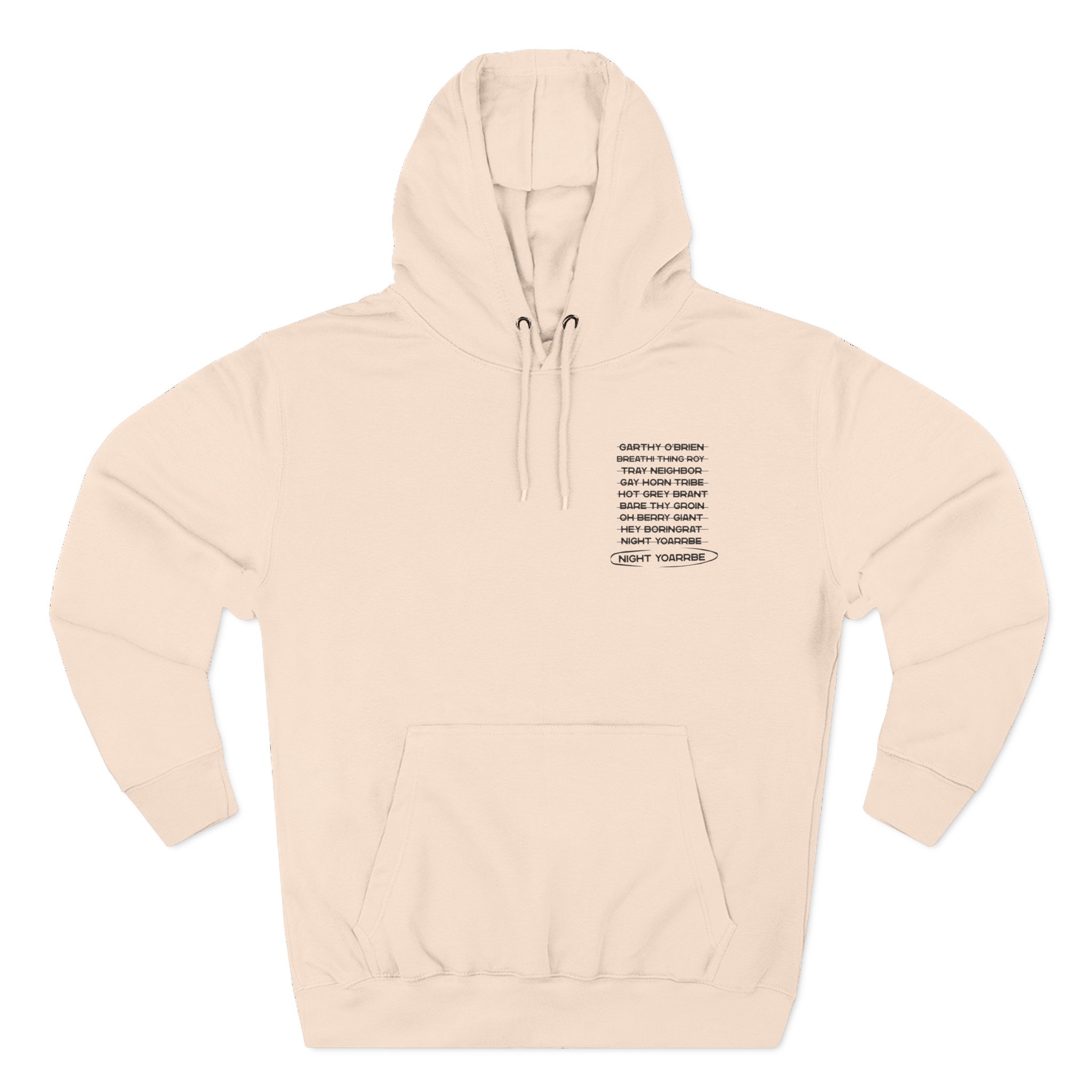 Dropout Night Yorb Anagram Three-Panel Fleece Hoodie - Image 7