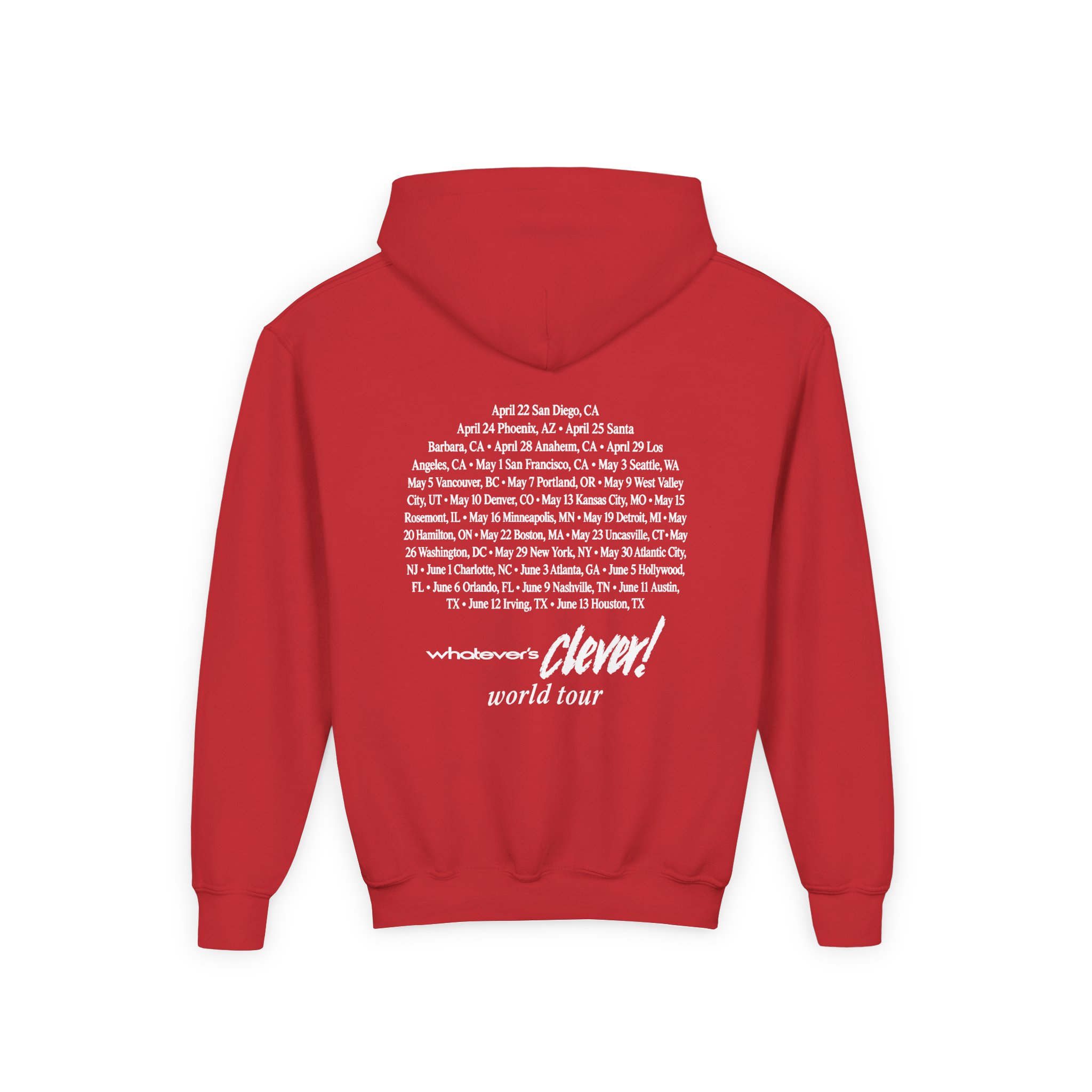 Charlie Puth Charlie Puth 2026 Tour Youth Heavy Blend Hooded Sweatshirt - Image 16