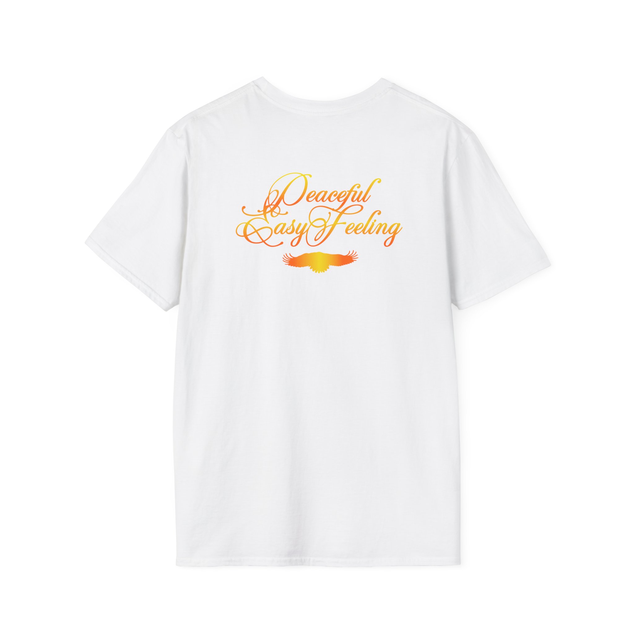The Eagles Peaceful Easy Feeling Desert Unisex Softstyle T-Shirt - Image 2
