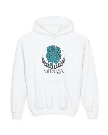 Meduza Head Fleece Youth Heavy Blend Hooded Sweatshirt