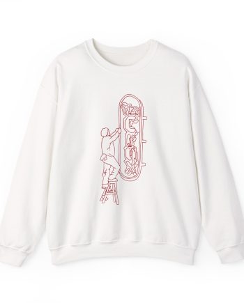 Djo The Crux Sign Ringer Unisex Heavy Blend™ Crewneck Sweatshirt