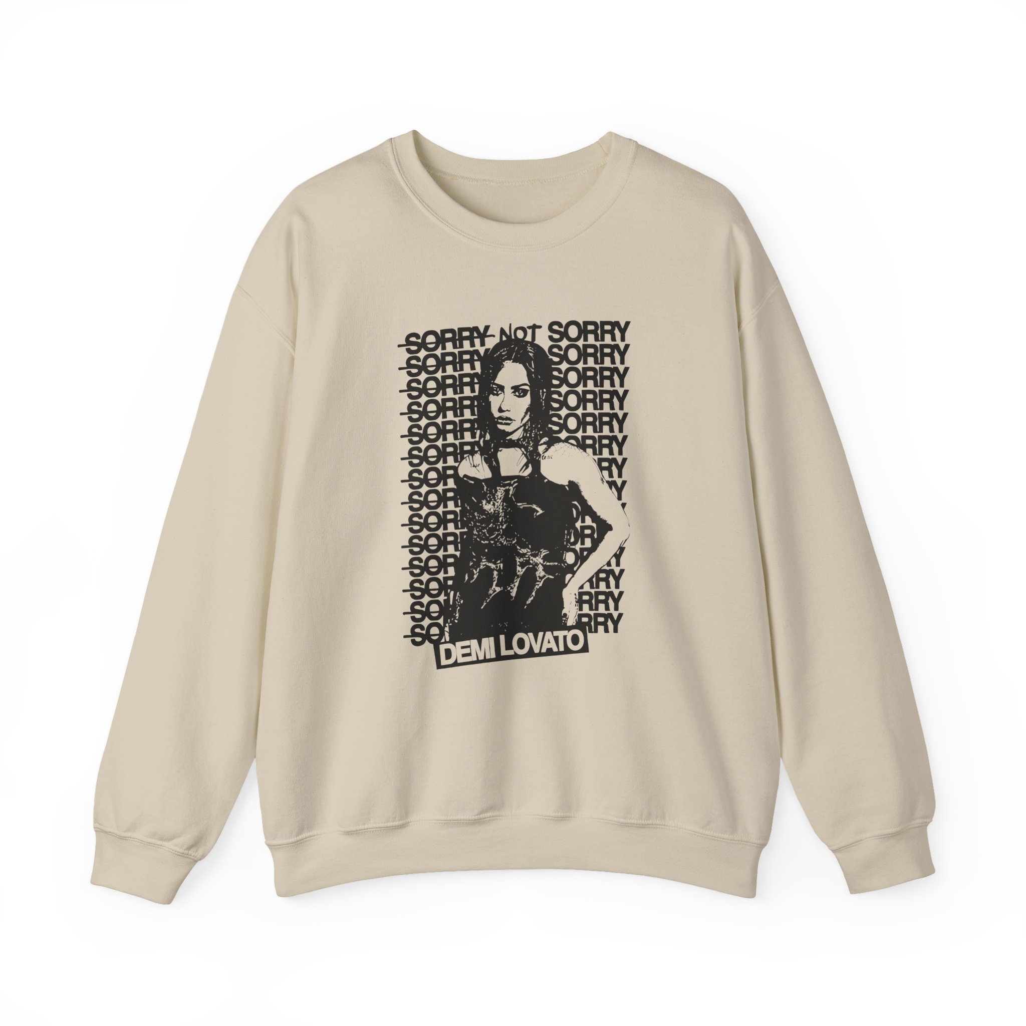 D L Sorry Not Sorry Unisex Heavy Blend™ Crewneck Sweatshirt - Image 5