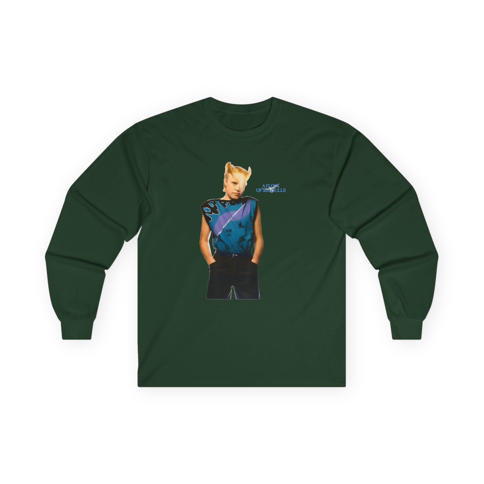 A Flock of Seagulls Mike Score Unisex Ultra Cotton Long Sleeve Tee - Image 5