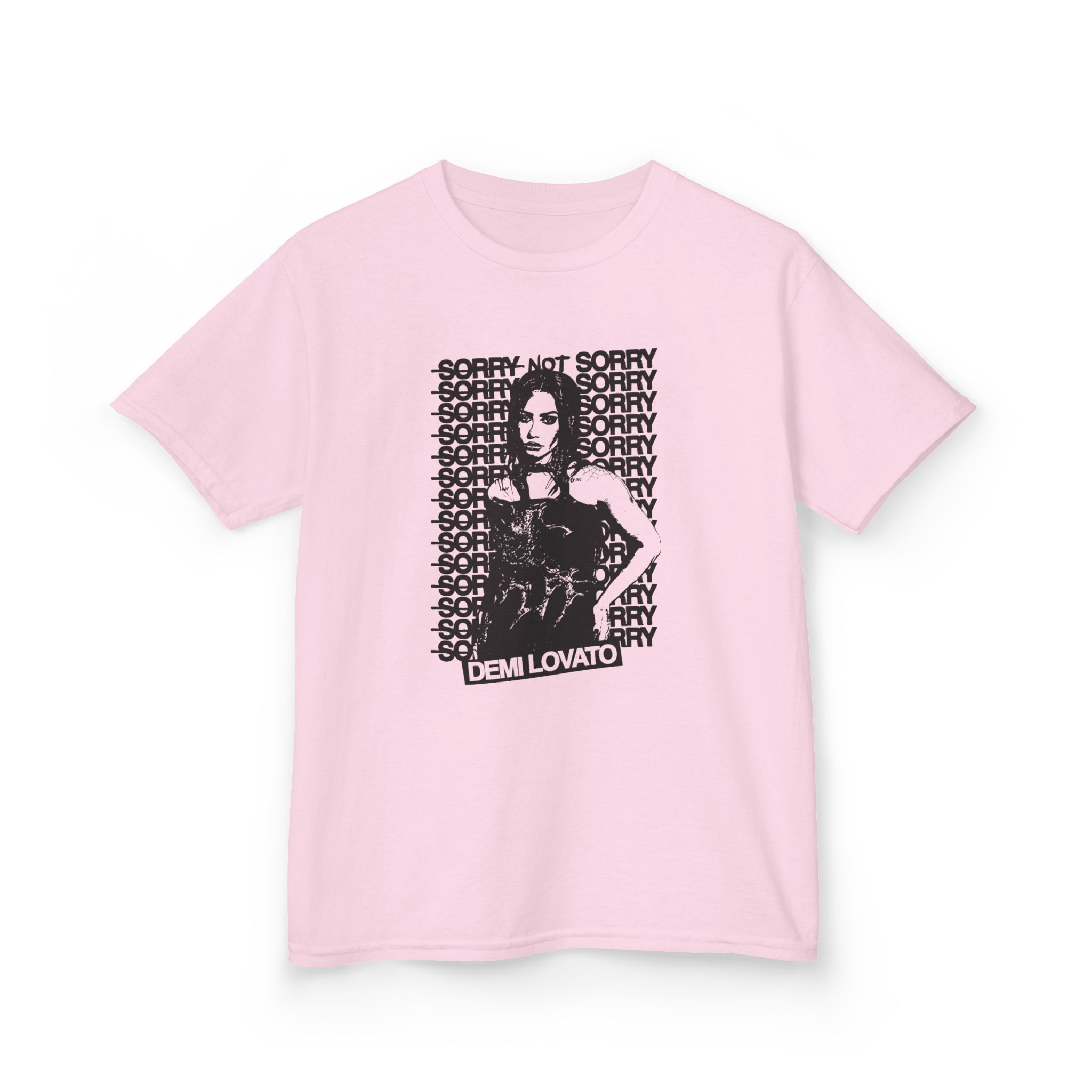D L Sorry Not Sorry Kids Heavy Cotton™ Tee - Image 7
