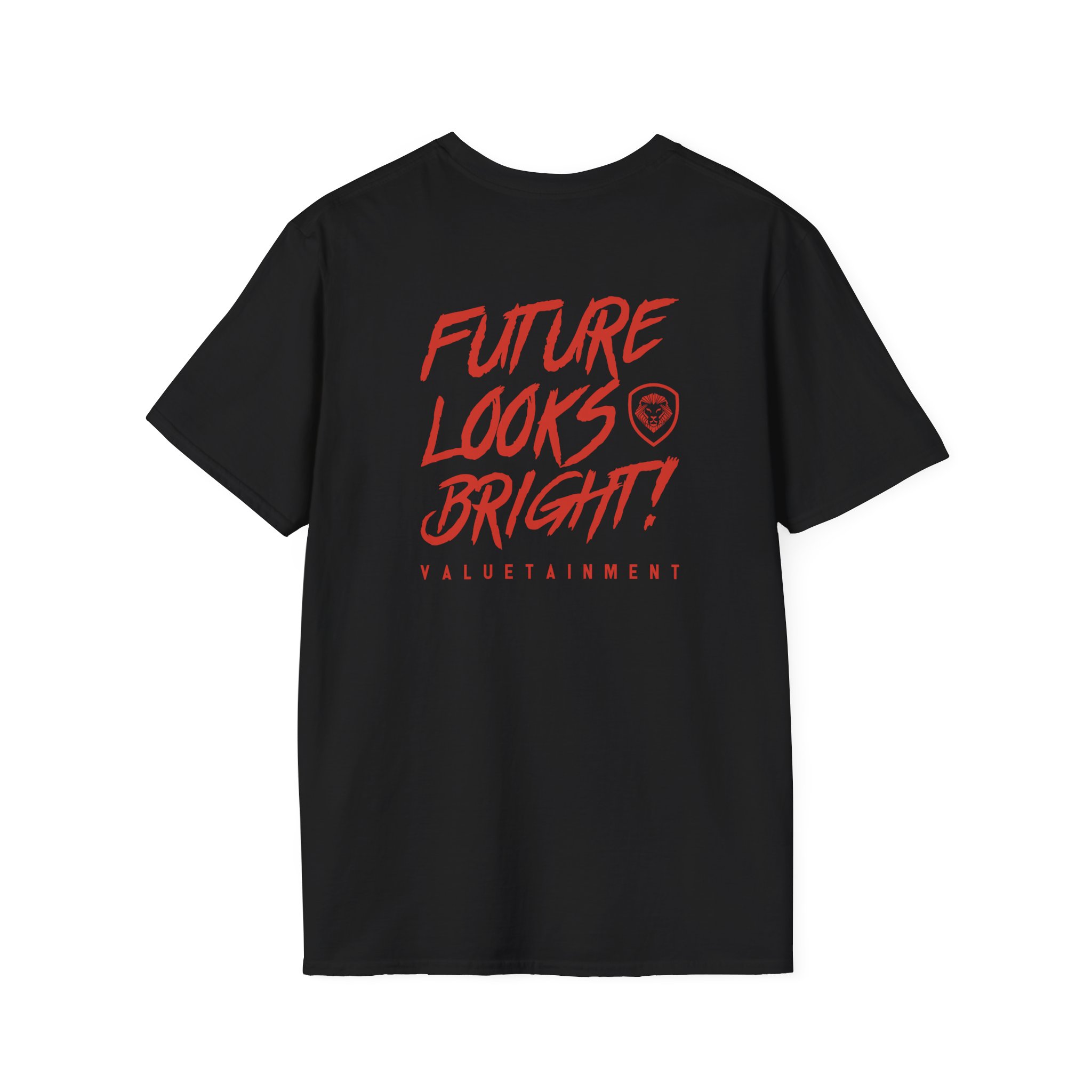 Valuetainment Future Looks Bright Unisex Softstyle T-Shirt - Image 6