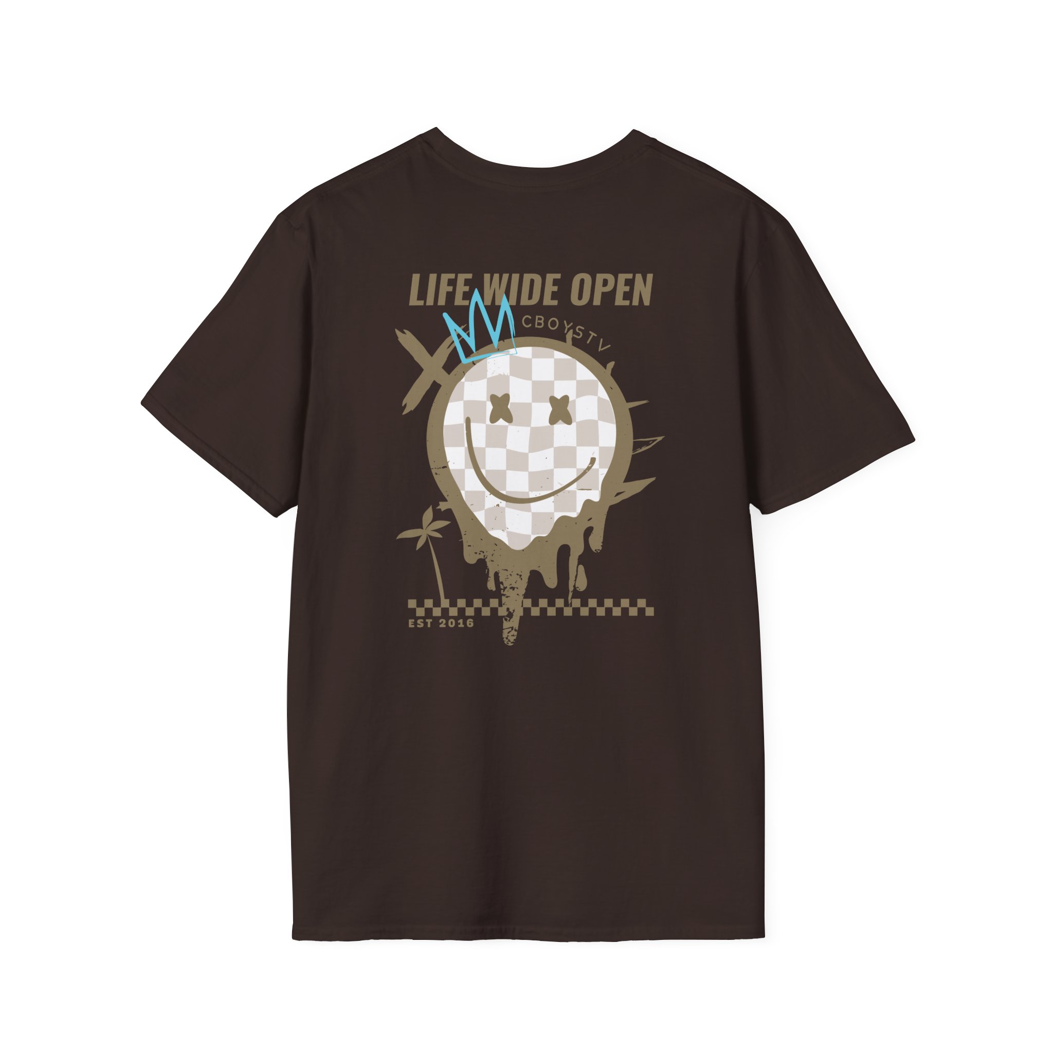 Cboystv Tan Rockstar Unisex Softstyle T-Shirt - Image 6