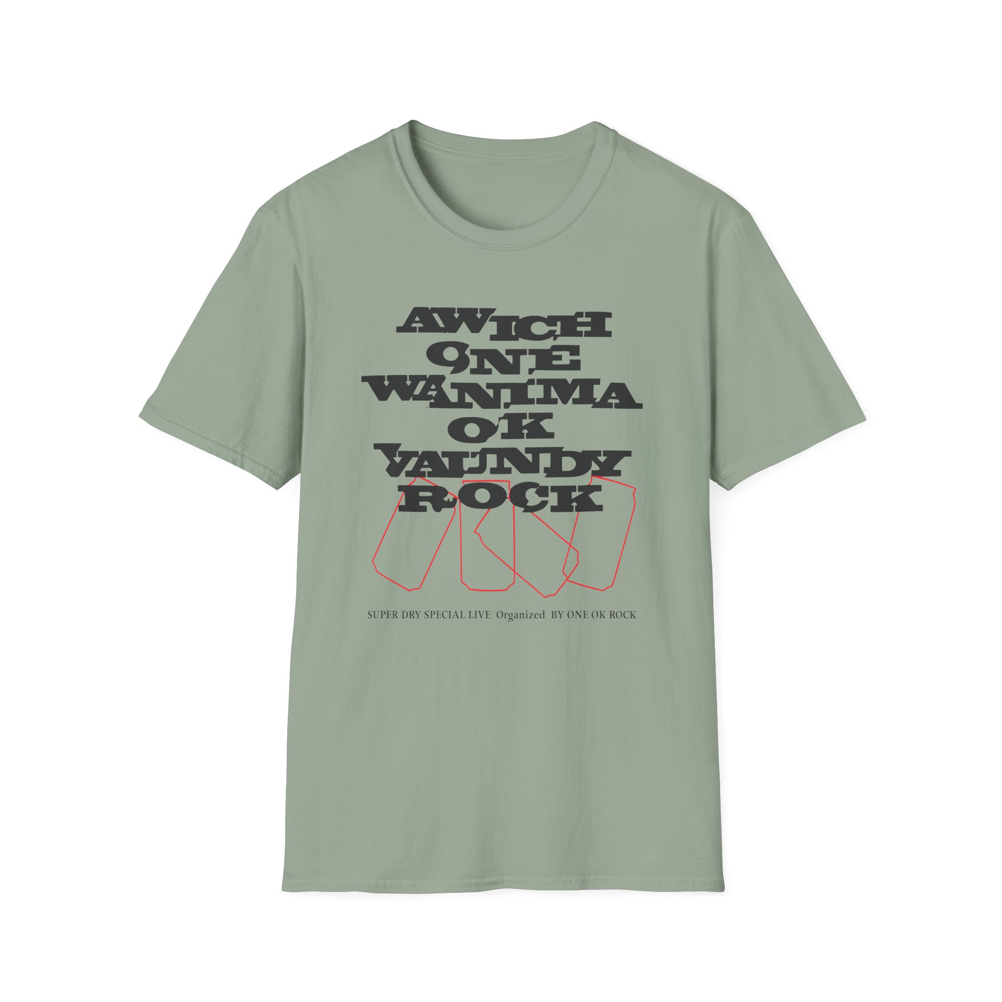 One Ok Rock Sd Unisex Softstyle T-Shirt - Image 9