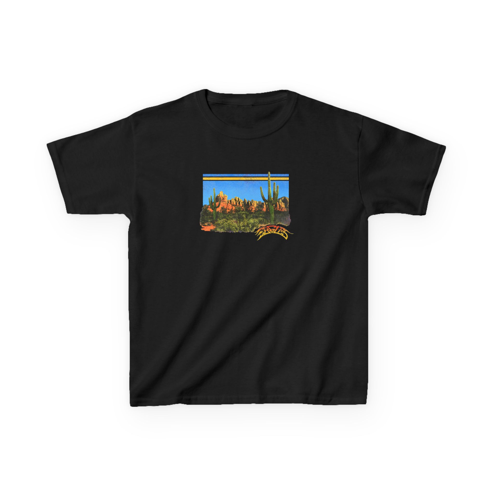 Kids The Eagles Peaceful Easy Feeling Desert Heavy Cotton™ Tee - Image 5