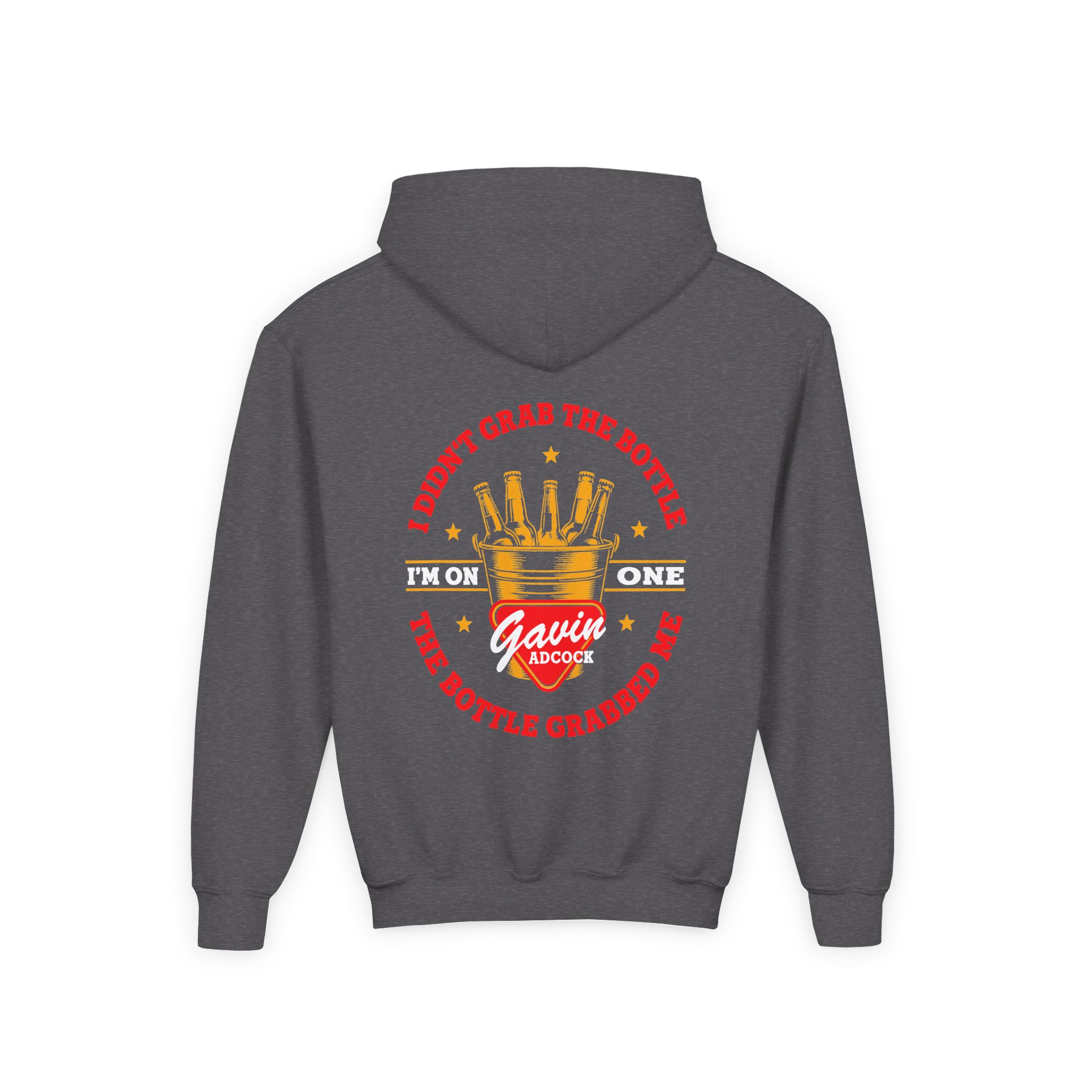 Gavin Adcock on One Youth Heavy Blend Hooded Sweatshirt - Image 6