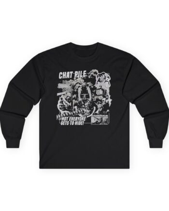 Chat Pile Weekly World News Unisex Ultra Cotton Long Sleeve Tee