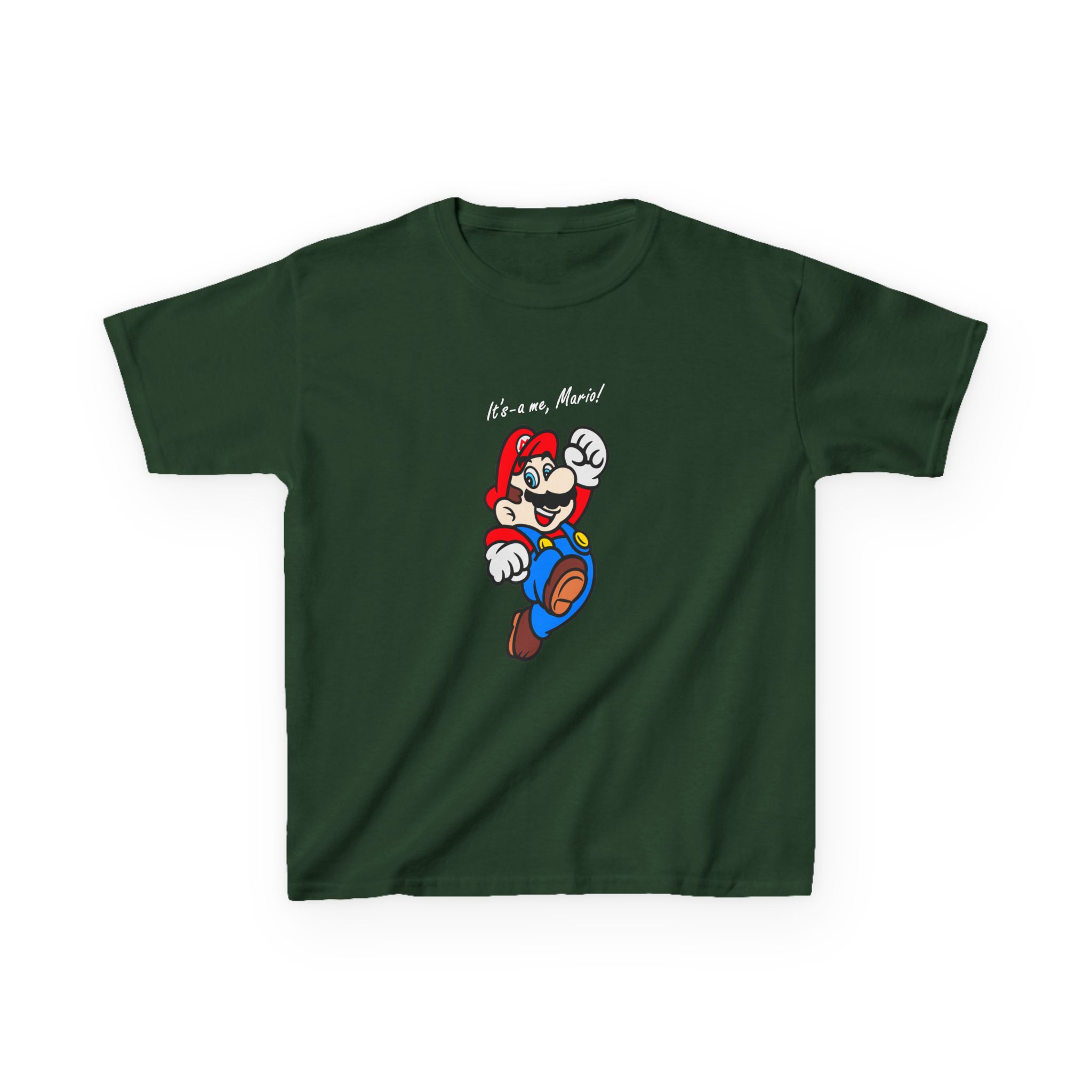 Kids NTD It's-a Me, Mario Heavy Cotton™ Tee - Image 7