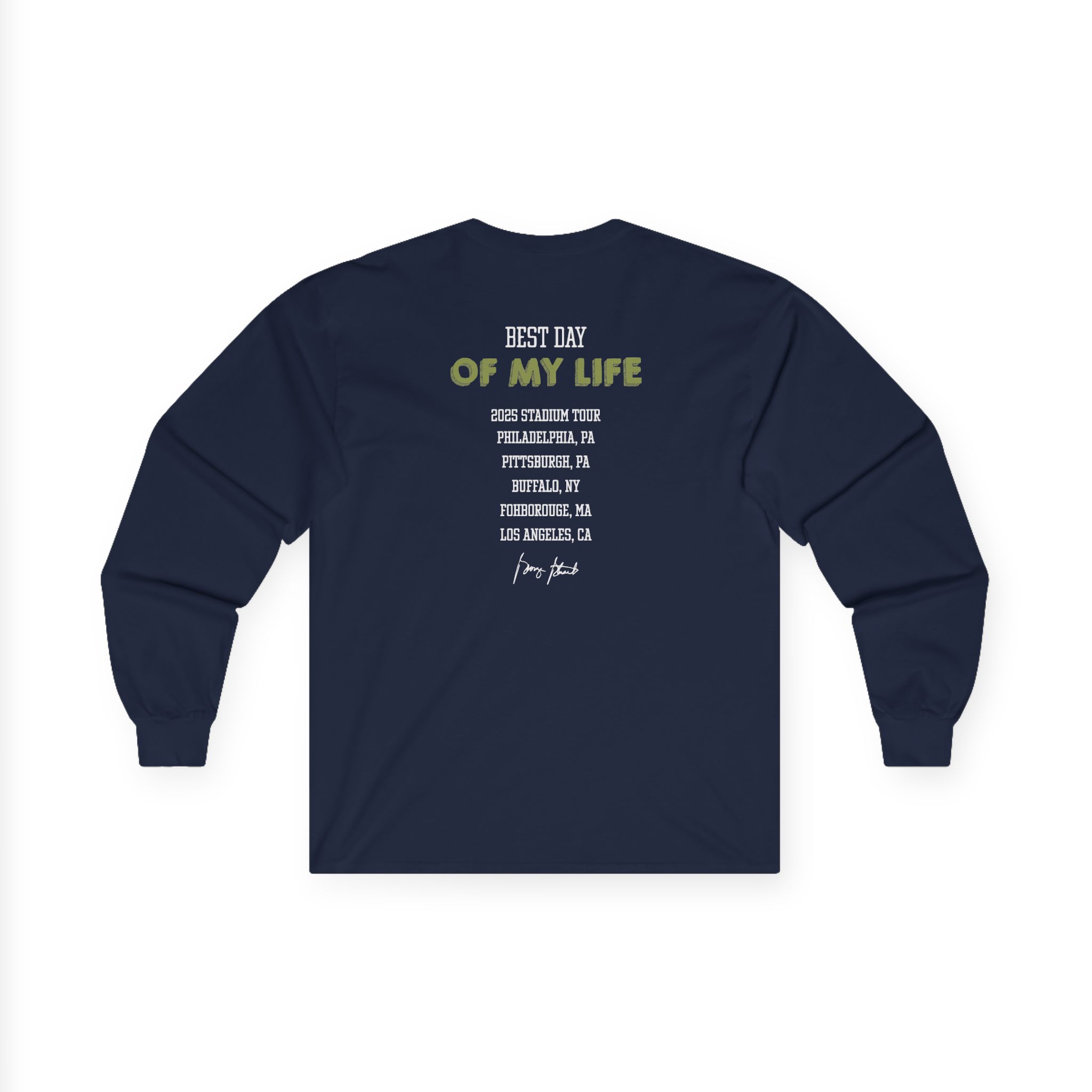 George Strait Best Day of My Life Unisex Ultra Cotton Long Sleeve Tee - Image 10