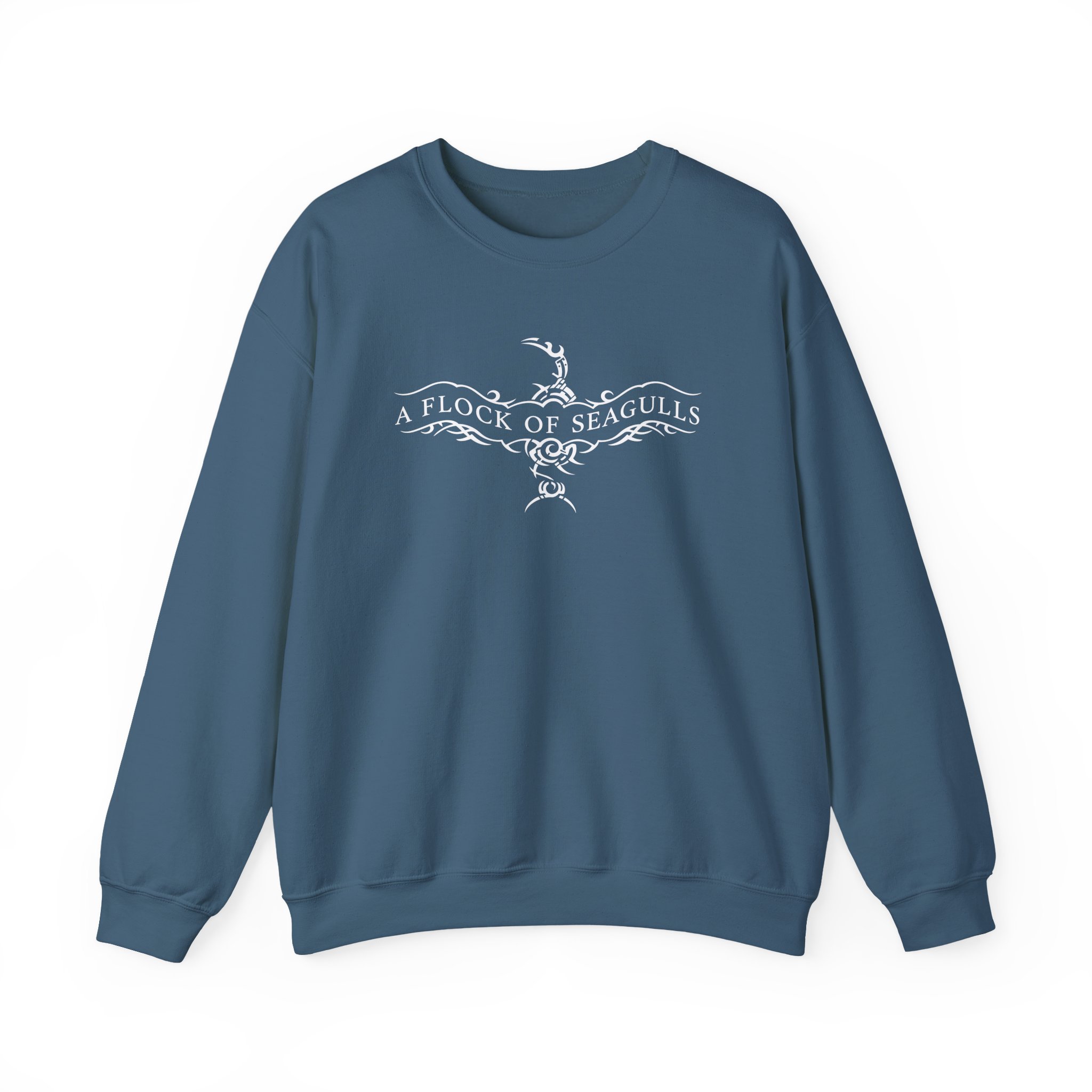 A Flock of Seagulls Logo Unisex Heavy Blend™ Crewneck Sweatshirt - Image 9