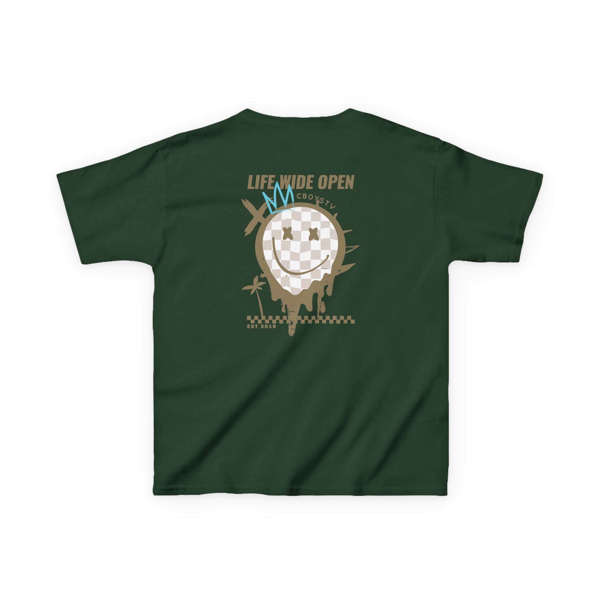 Kids Cboystv Tan Rockstar Heavy Cotton™ Tee - Image 6
