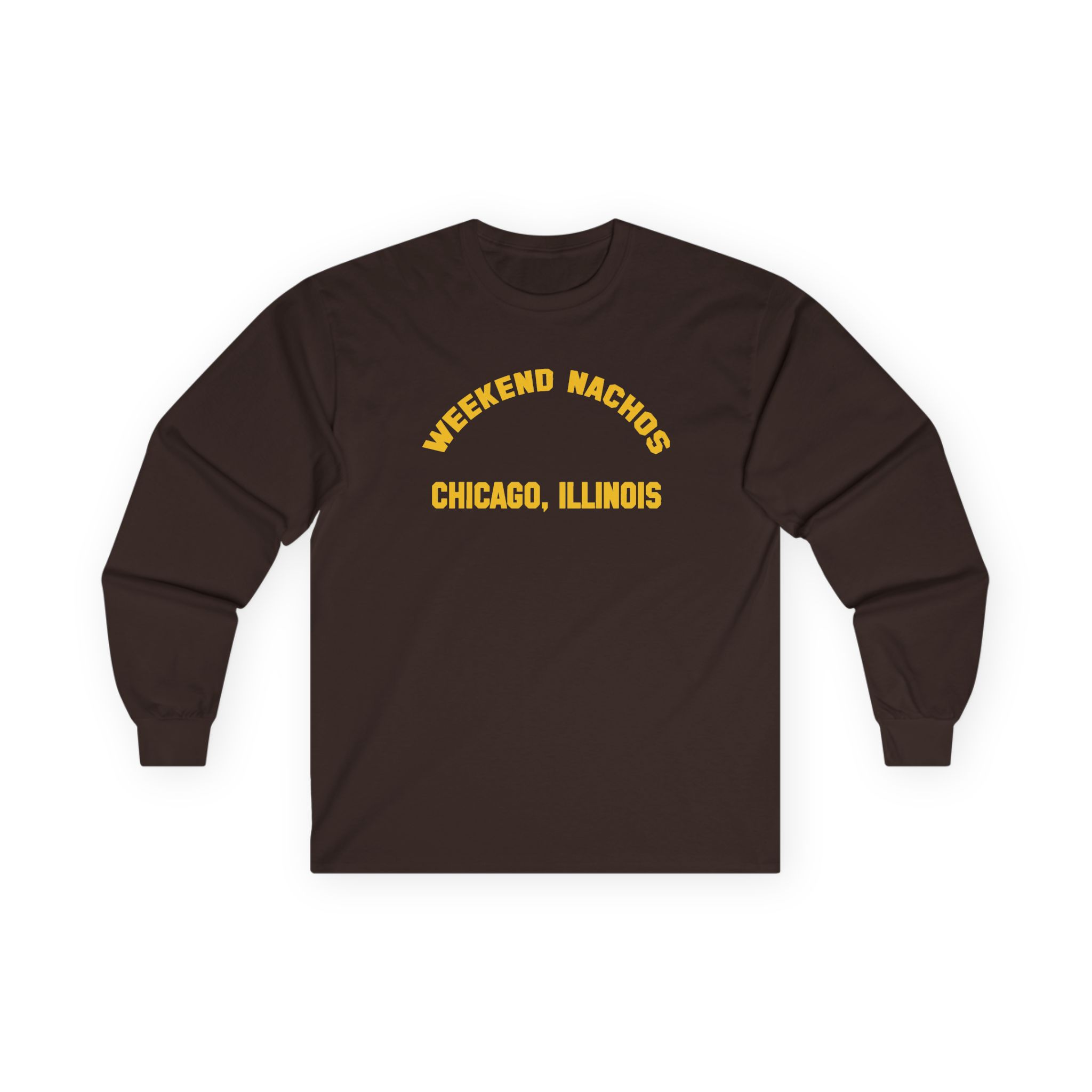 Weekend Nachos Watch You Suffer Unisex Ultra Cotton Long Sleeve Tee - Image 5