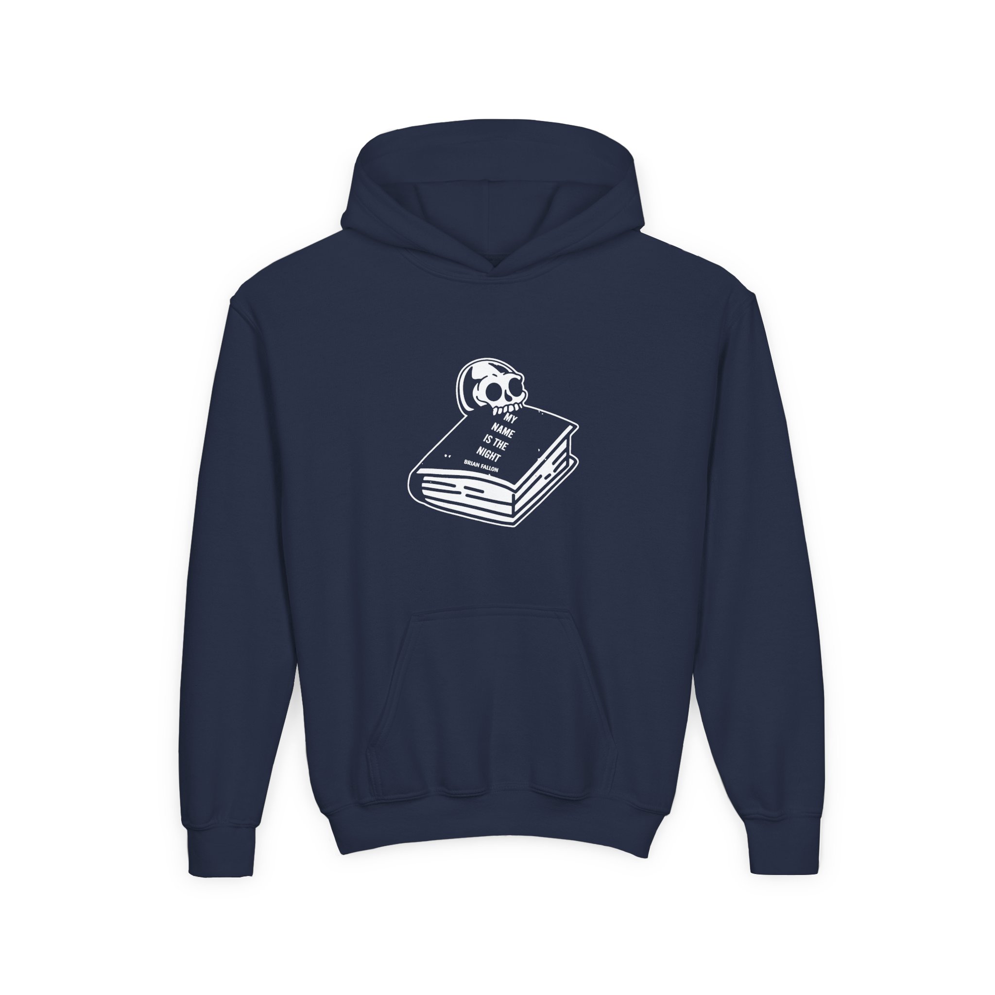 Brian Fallon My Name Is The Night Youth Heavy Blend Hooded Sweatshirt - Image 9