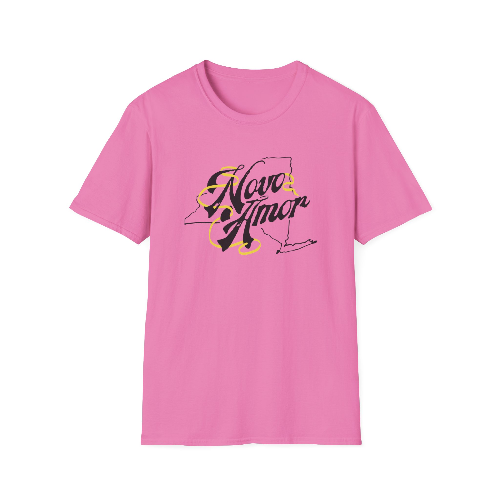 Novo Amor Ny Ribbon Unisex Softstyle T-Shirt - Image 23