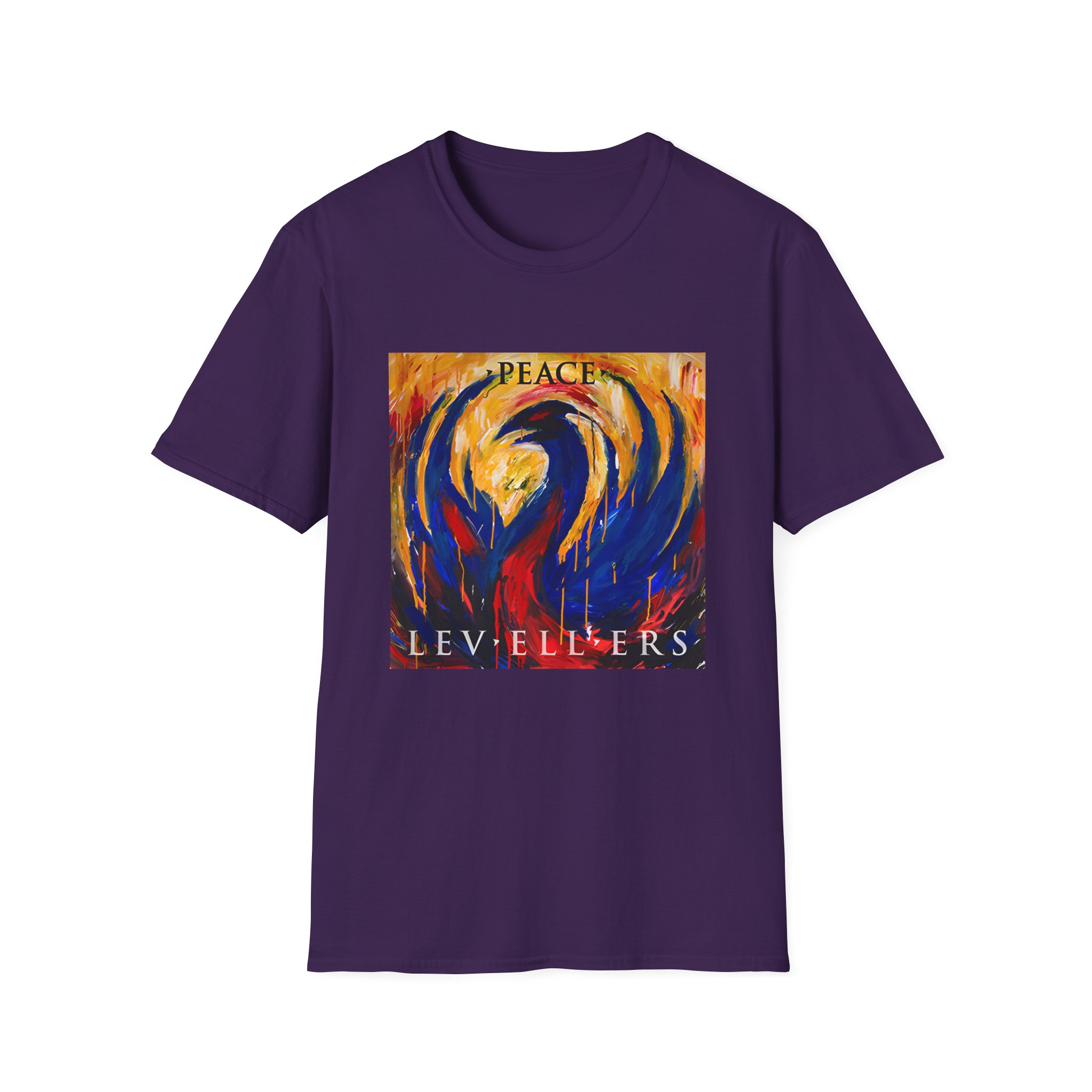 Levellers Peace Unisex Softstyle T-shirt - Image 19