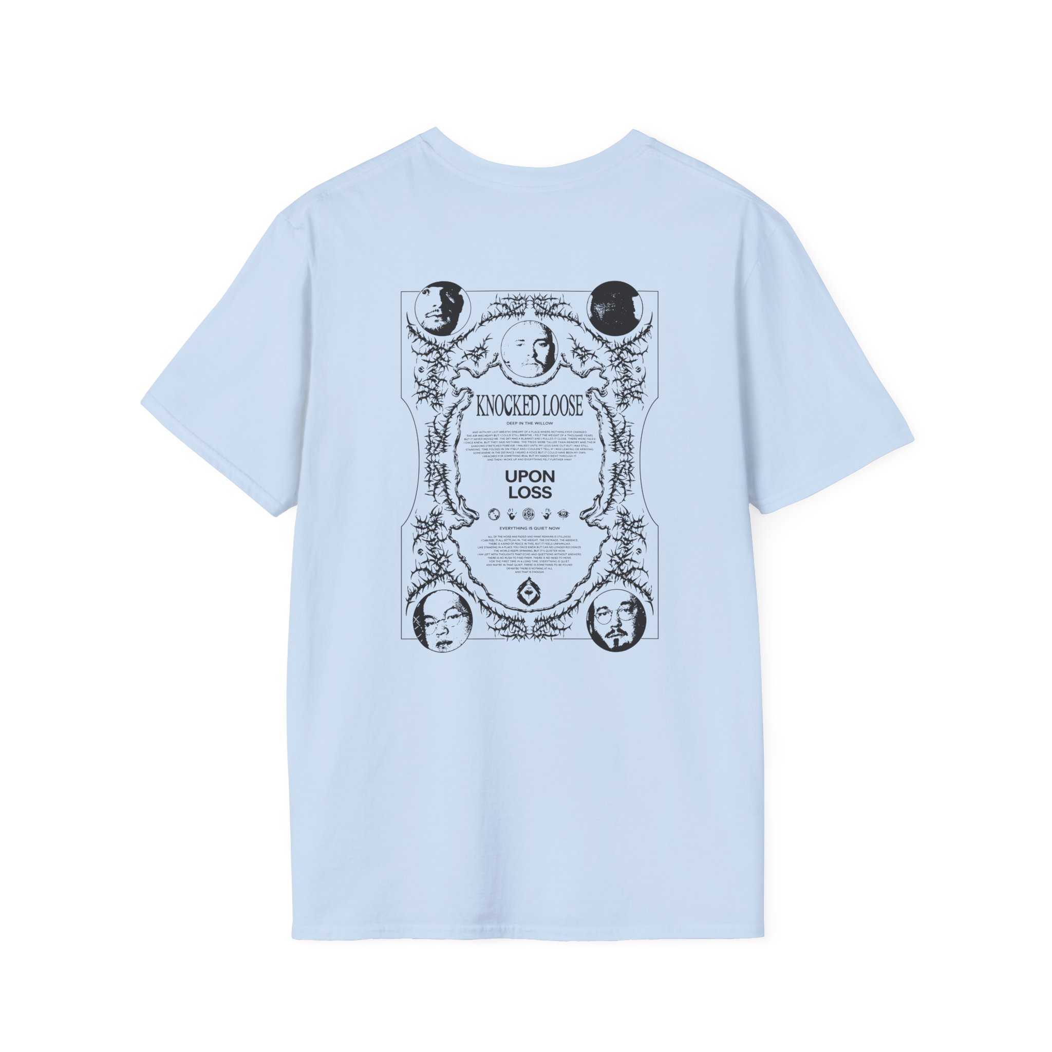Knocked Loose Upon Loss Wolves Unisex Softstyle T-shirt - Image 10