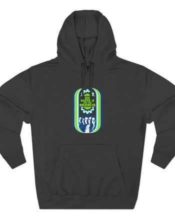 Janis Joplin Vintage Handbill Three-Panel Fleece Hoodie