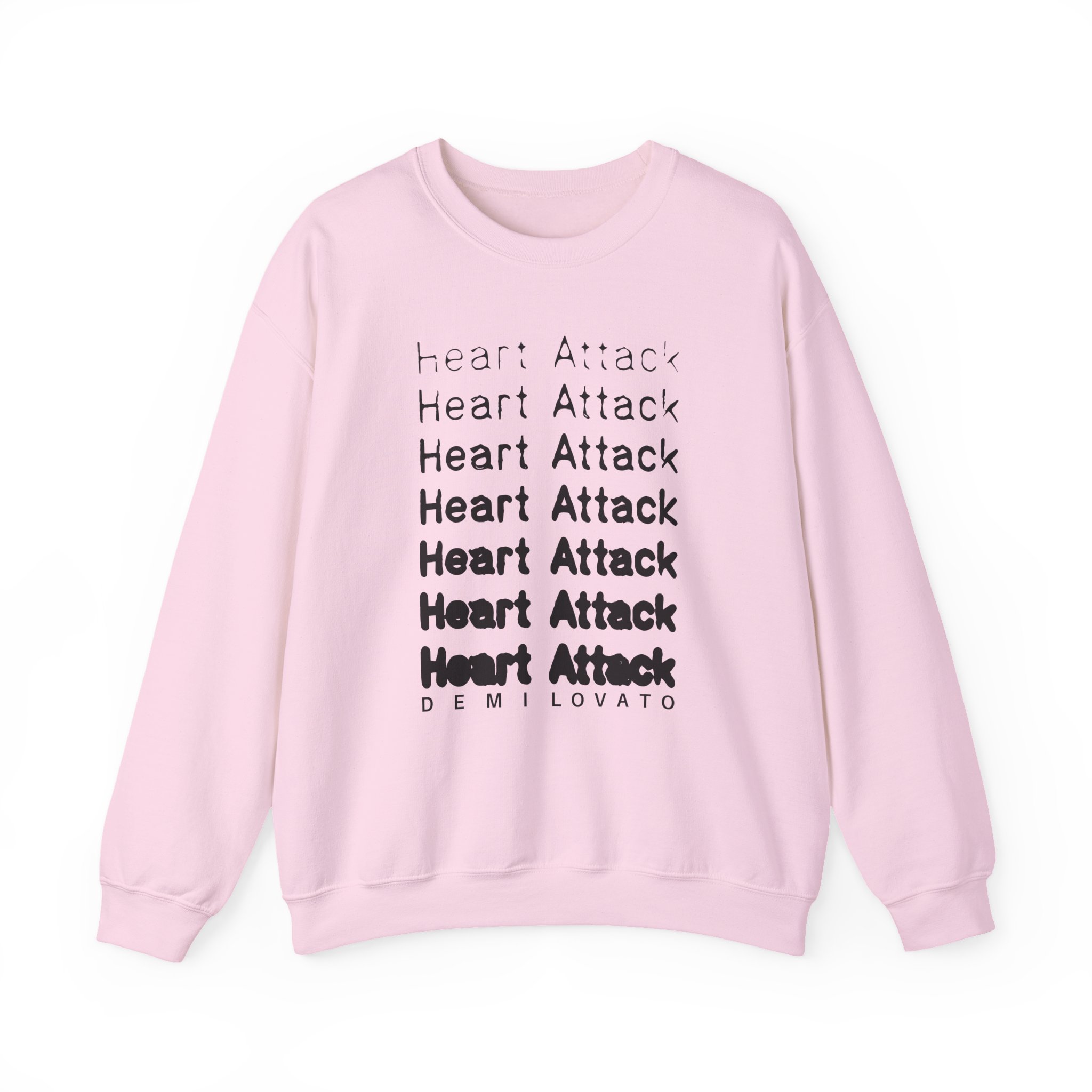 D L Heart Attack Anniversary Unisex Heavy Blend™ Crewneck Sweatshirt - Image 9