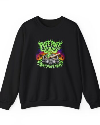 Ice Cube Puff Puff Give Unisex Heavy Blend™ Crewneck Sweatshirt