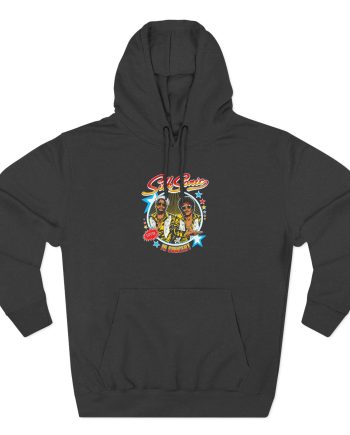 Bruno Mars Silk Sonic in Concert Three-Panel Fleece Hoodie