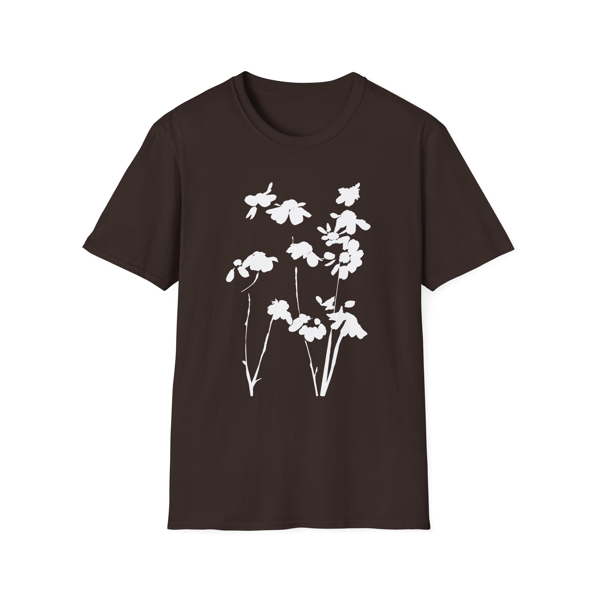 AG petal blurred flowers Unisex Softstyle T-Shirt - Image 5