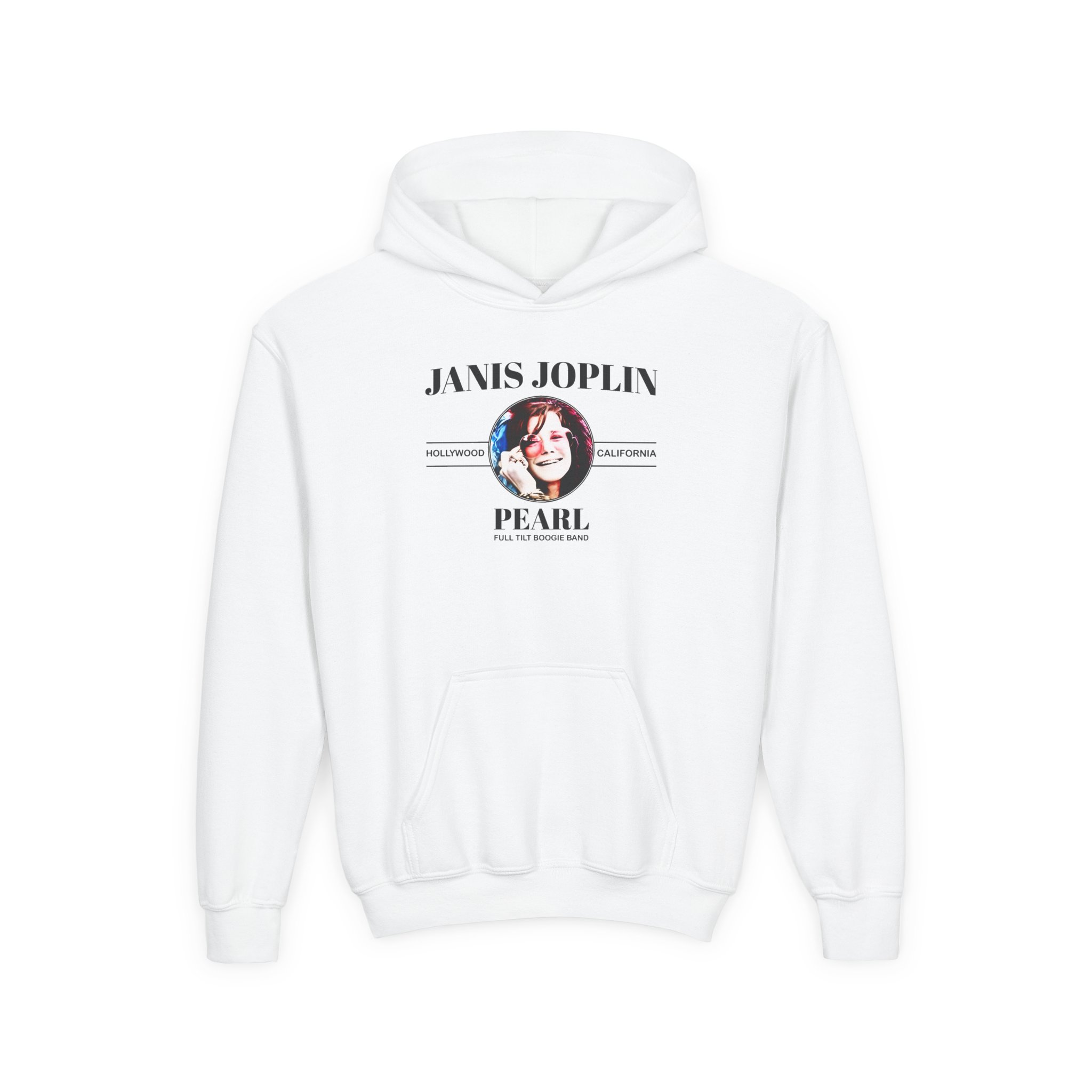 Janis Joplin Pearl Youth Heavy Blend Hooded Sweatshirt