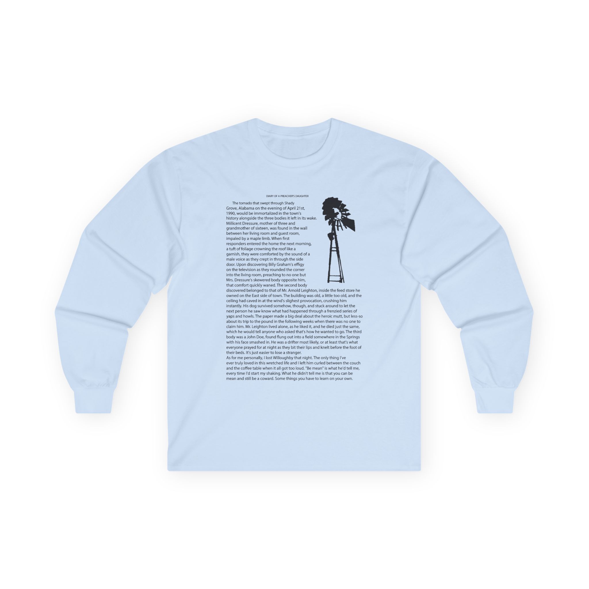Ethel Cain Excerpt Unisex Ultra Cotton Long Sleeve Tee - Image 9