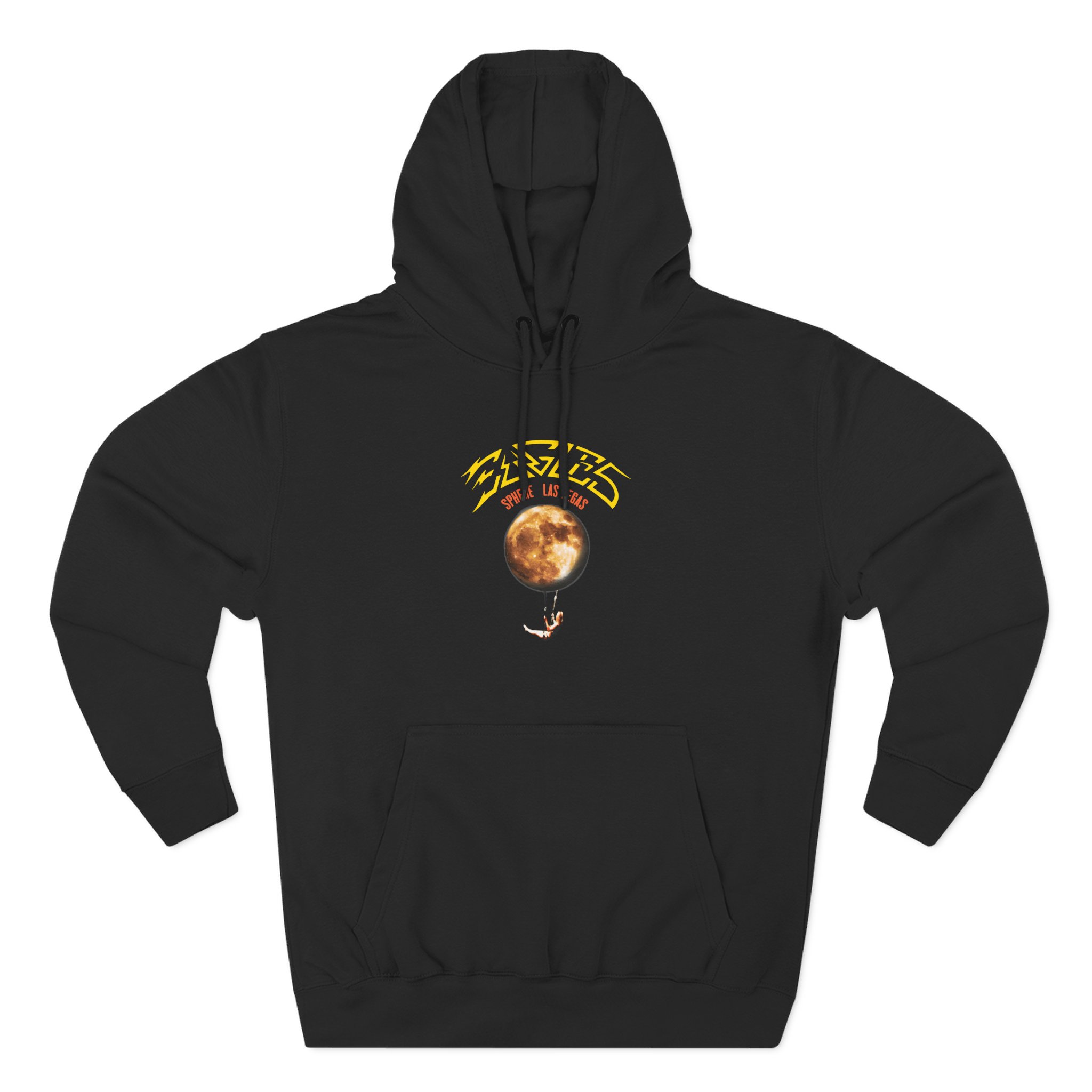 The Eagles Sphere Moon Trapeze Three-Panel Fleece Hoodie - Image 3