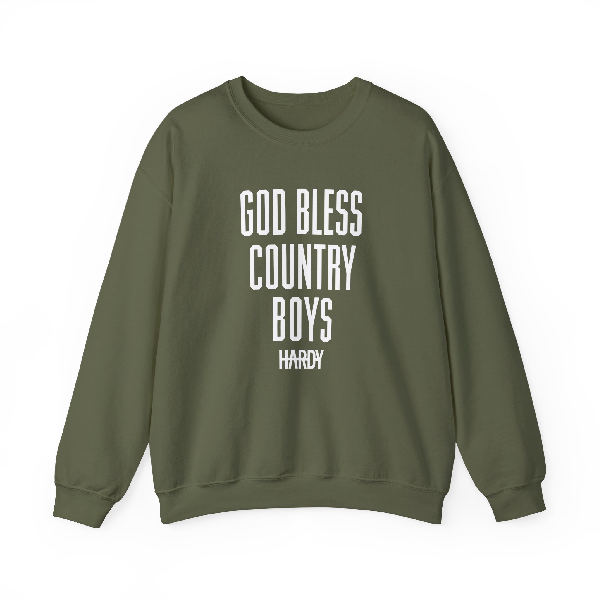 Hd God Bless Country Boys Unisex Heavy Blend™ Crewneck Sweatshirt - Image 7