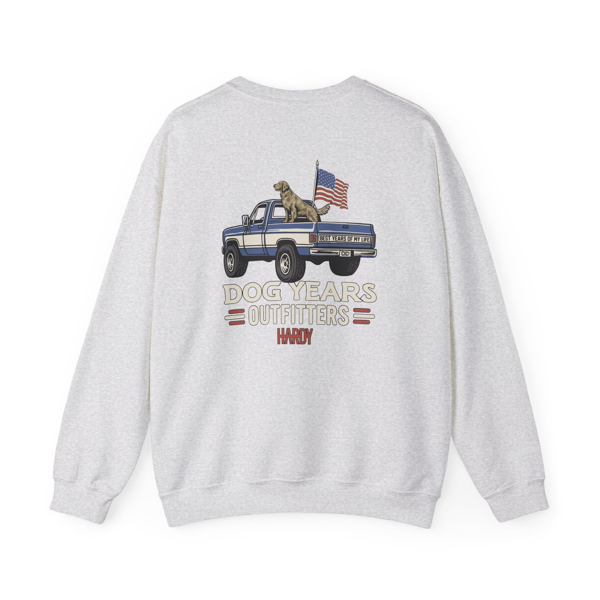 Hd dog years Unisex Heavy Blend™ Crewneck Sweatshirt - Image 6