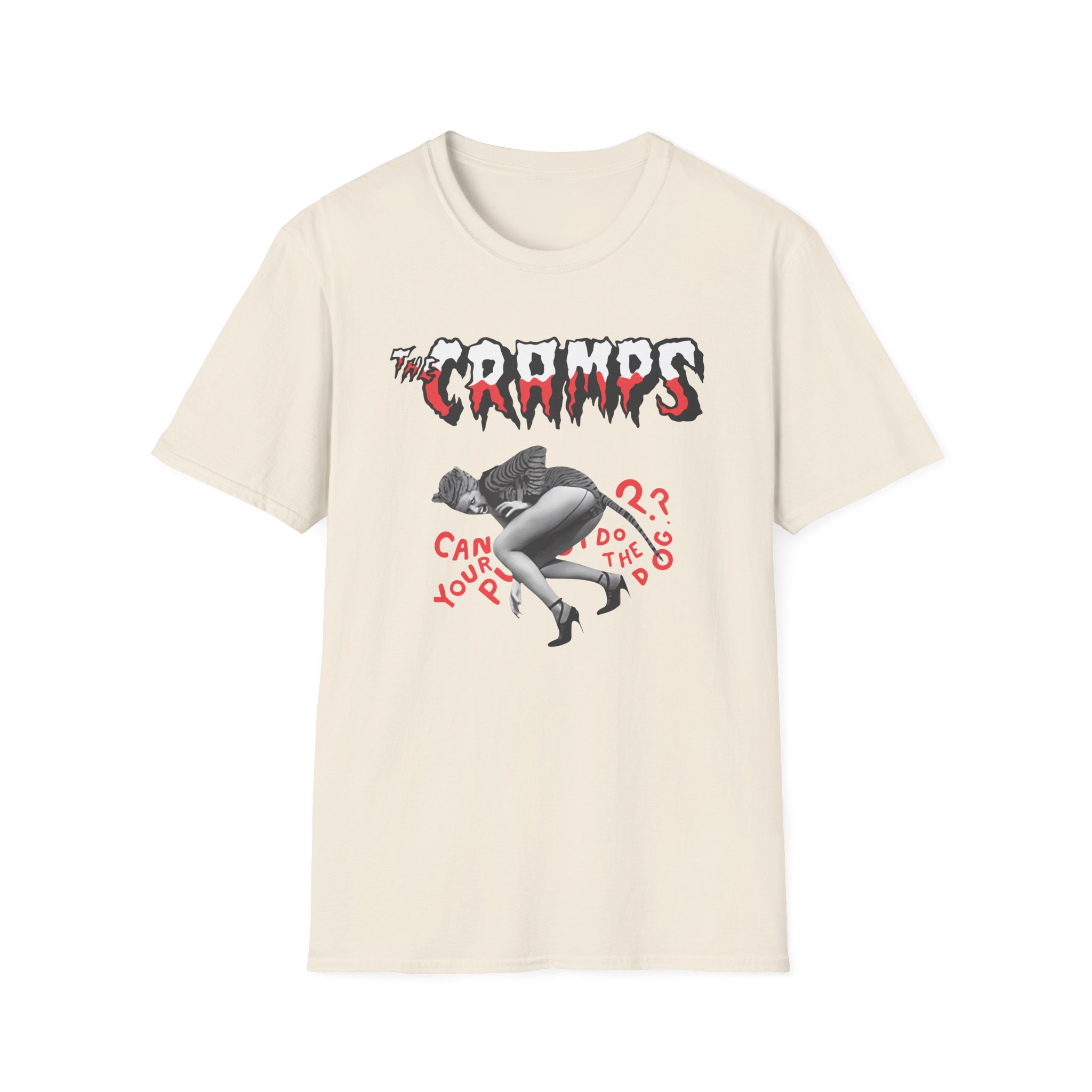 The Cramps Do the Dog Unisex Softstyle T-Shirt - Image 3