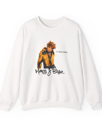 Mary J Blige No More Drama Unisex Heavy Blend™ Crewneck Sweatshirt