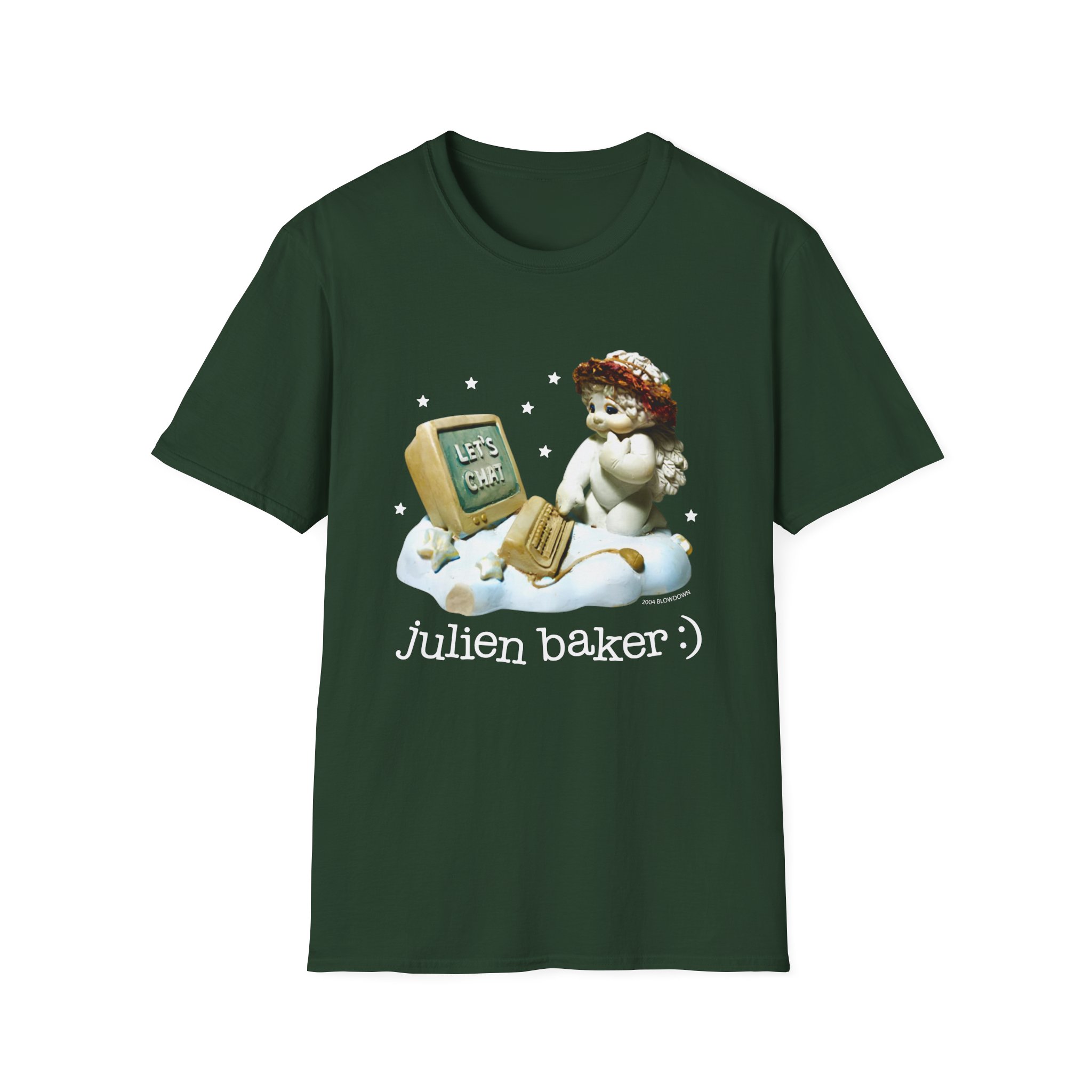 Julien Baker Online Angel Unisex Softstyle T-Shirt - Image 7