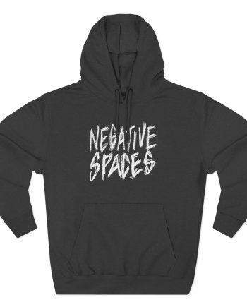 Poppy Negative Spaces Three-Panel Fleece Hoodie