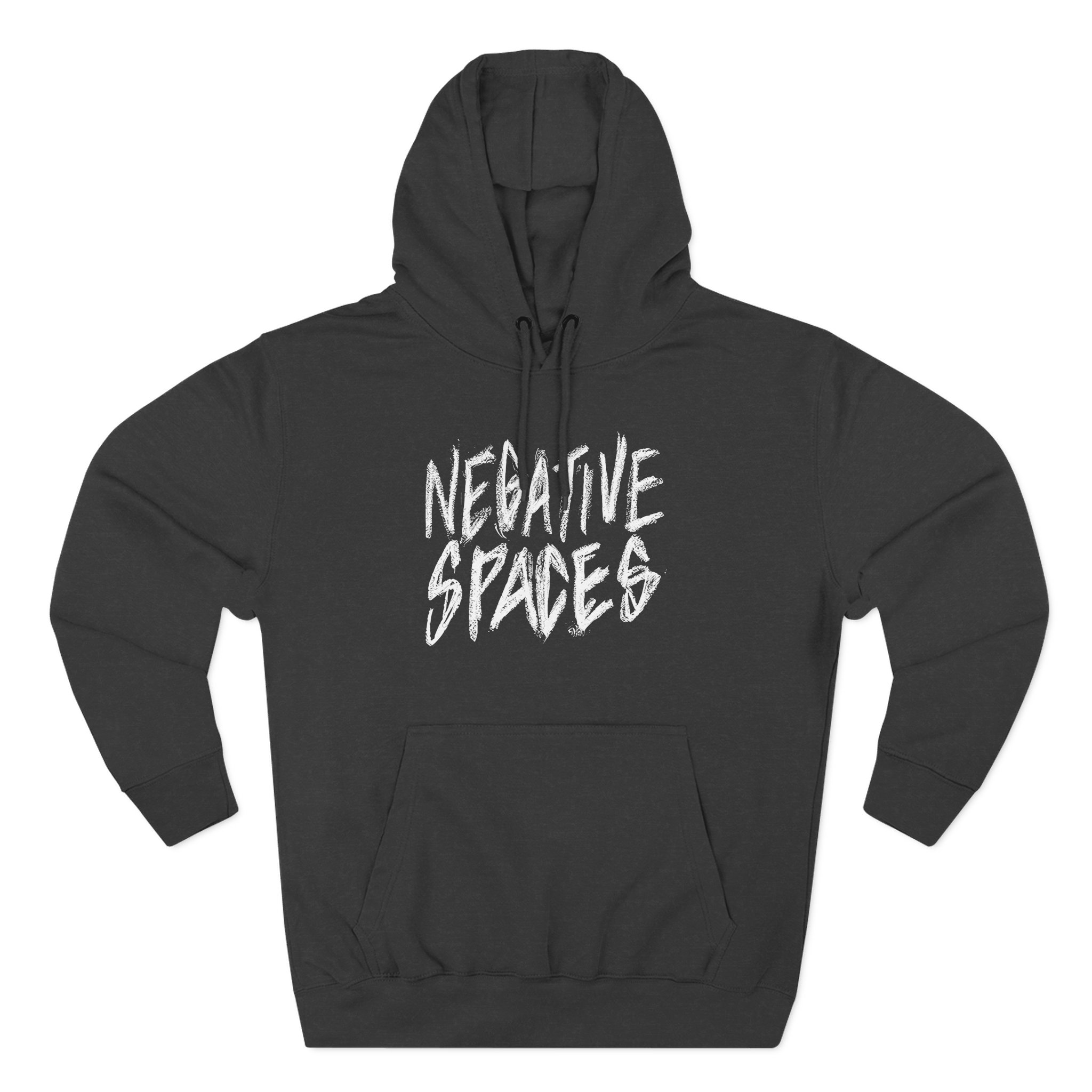 Poppy Negative Spaces Three-Panel Fleece Hoodie