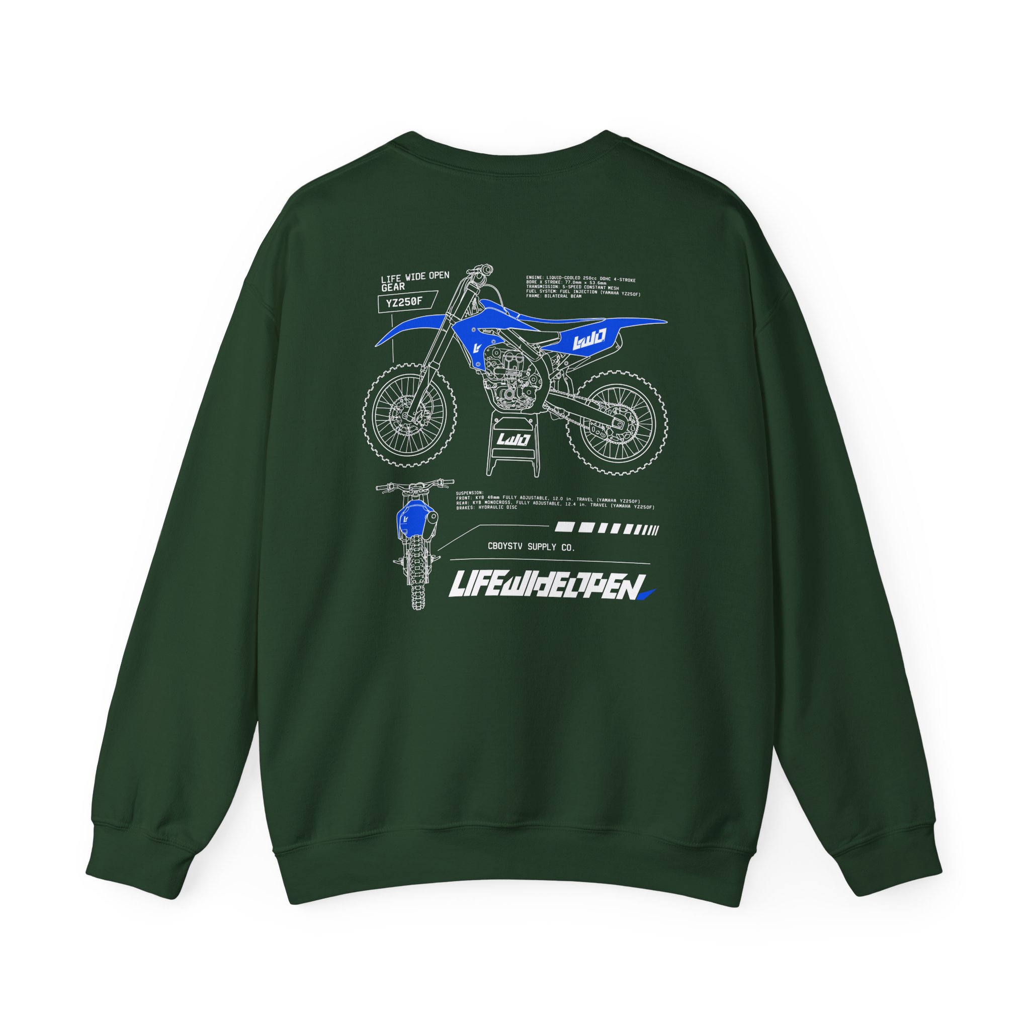 Cboystv Yamaha Spec Unisex Heavy Blend™ Crewneck Sweatshirt - Image 12