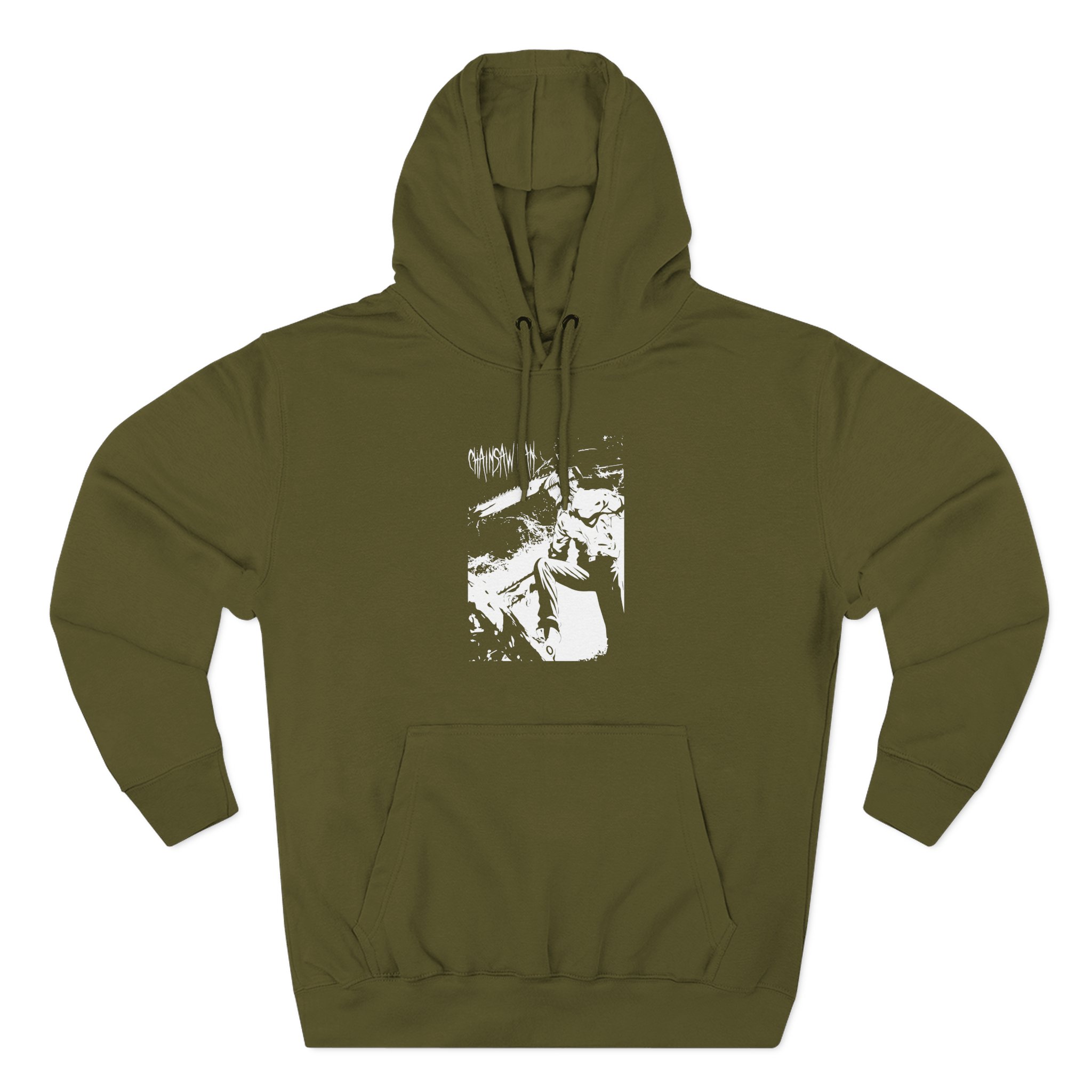 Chainsaw Man Jumbo Denji Three-Panel Fleece Hoodie - Image 5
